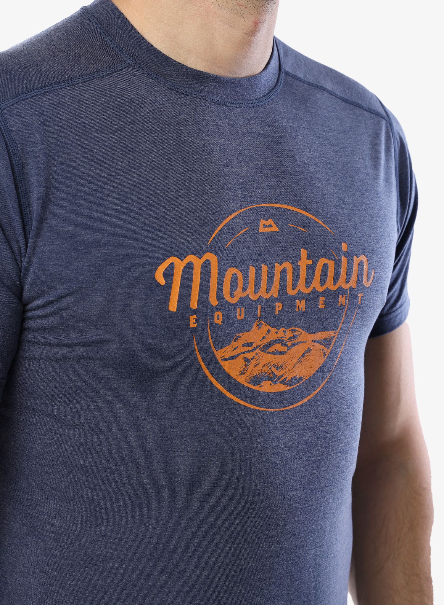 Швидковисихаюча футболка Mountain Equipment Headpoint Script Tee - medieval blue
