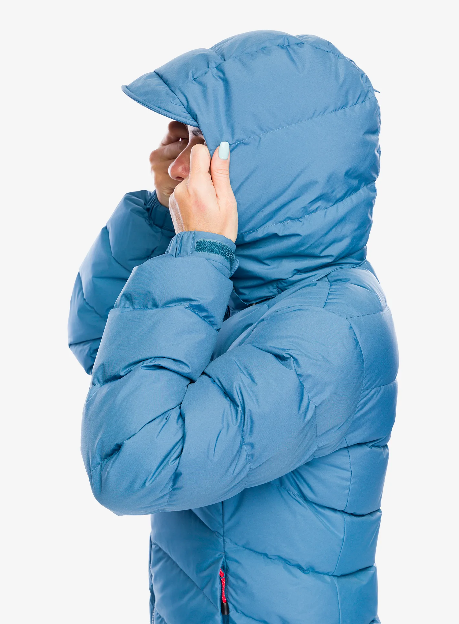 Плащ пуховий жіночий Mountain Equipment Lightline Eco Parka - stellar blue