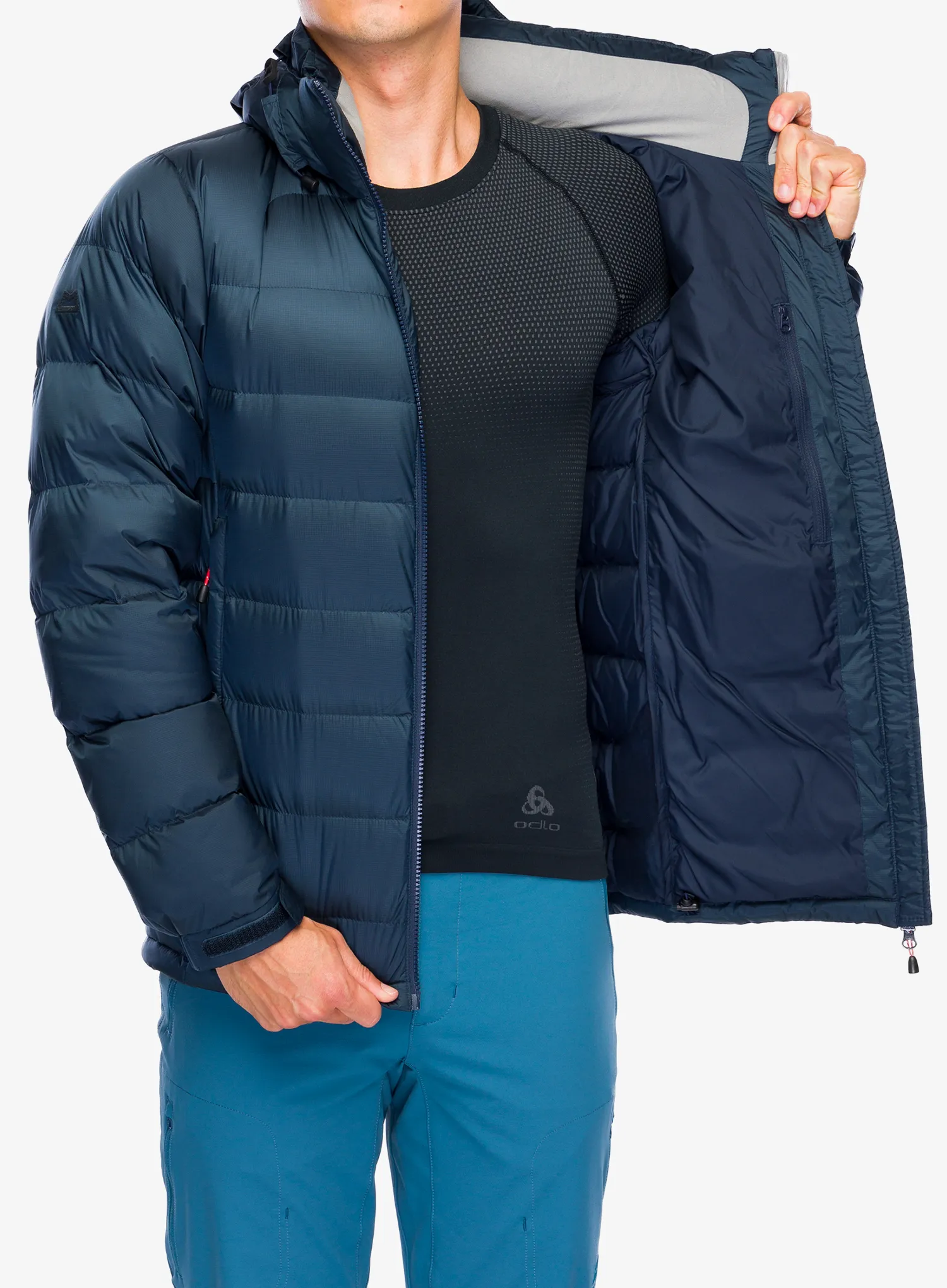 Пуховик Mountain Equipment Lightline Jacket - bnights/cosmos lining