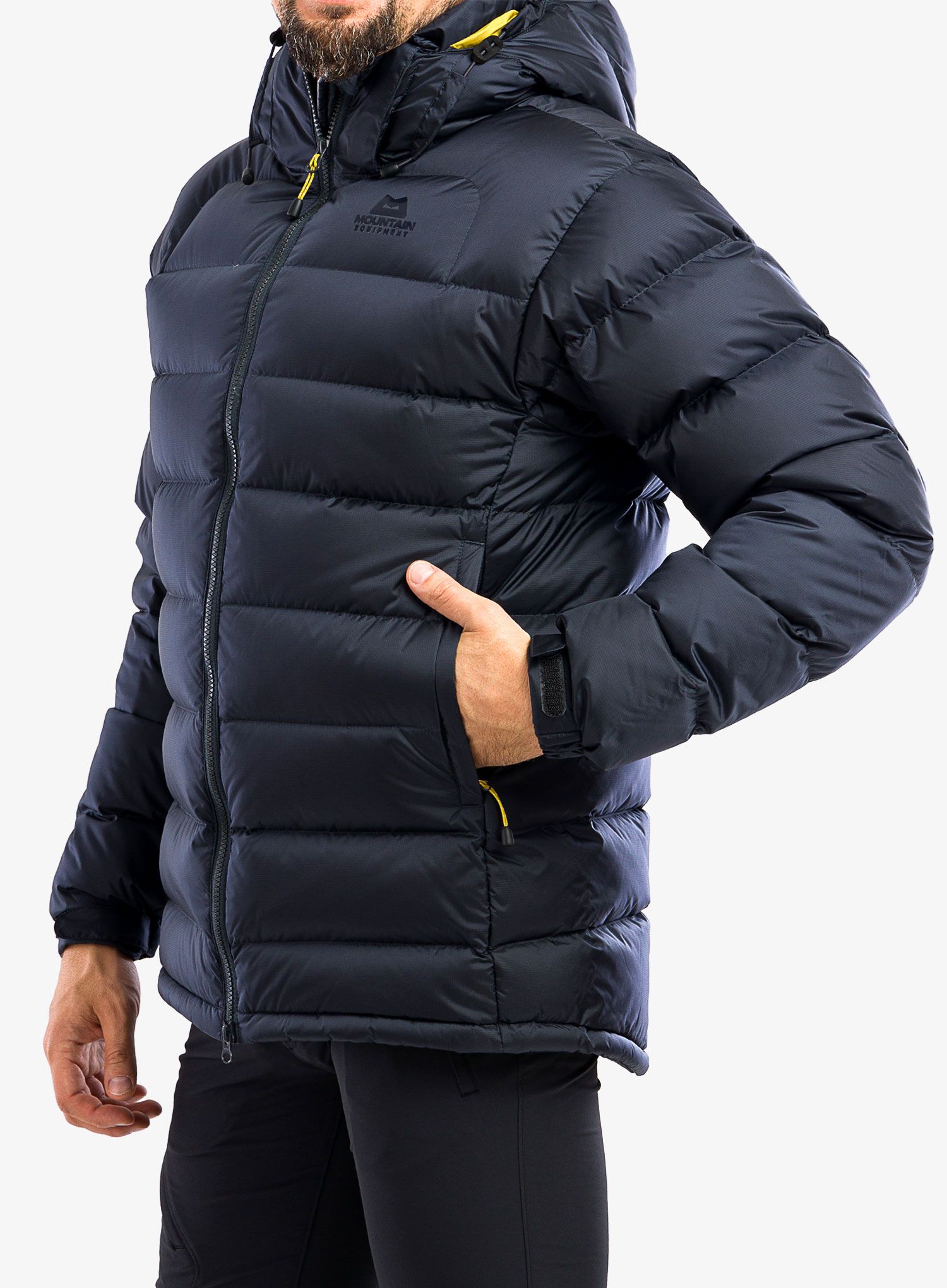 Пуховик Mountain Equipment Lightline Jacket - obsidan/acid
