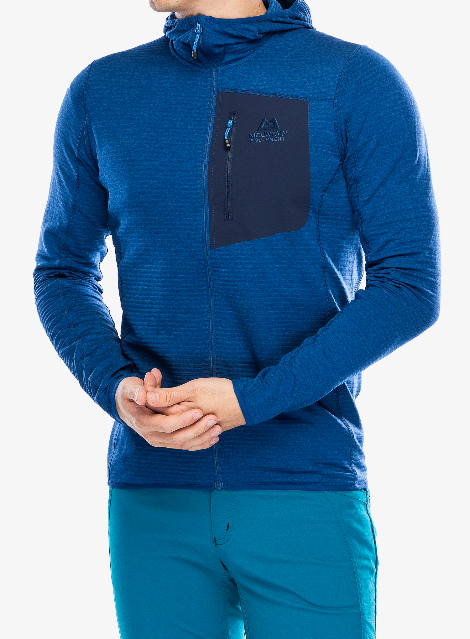 Кофта для скелелазіння Mountain Equipment Lumiko Hooded Jacket - admiral/cosmos