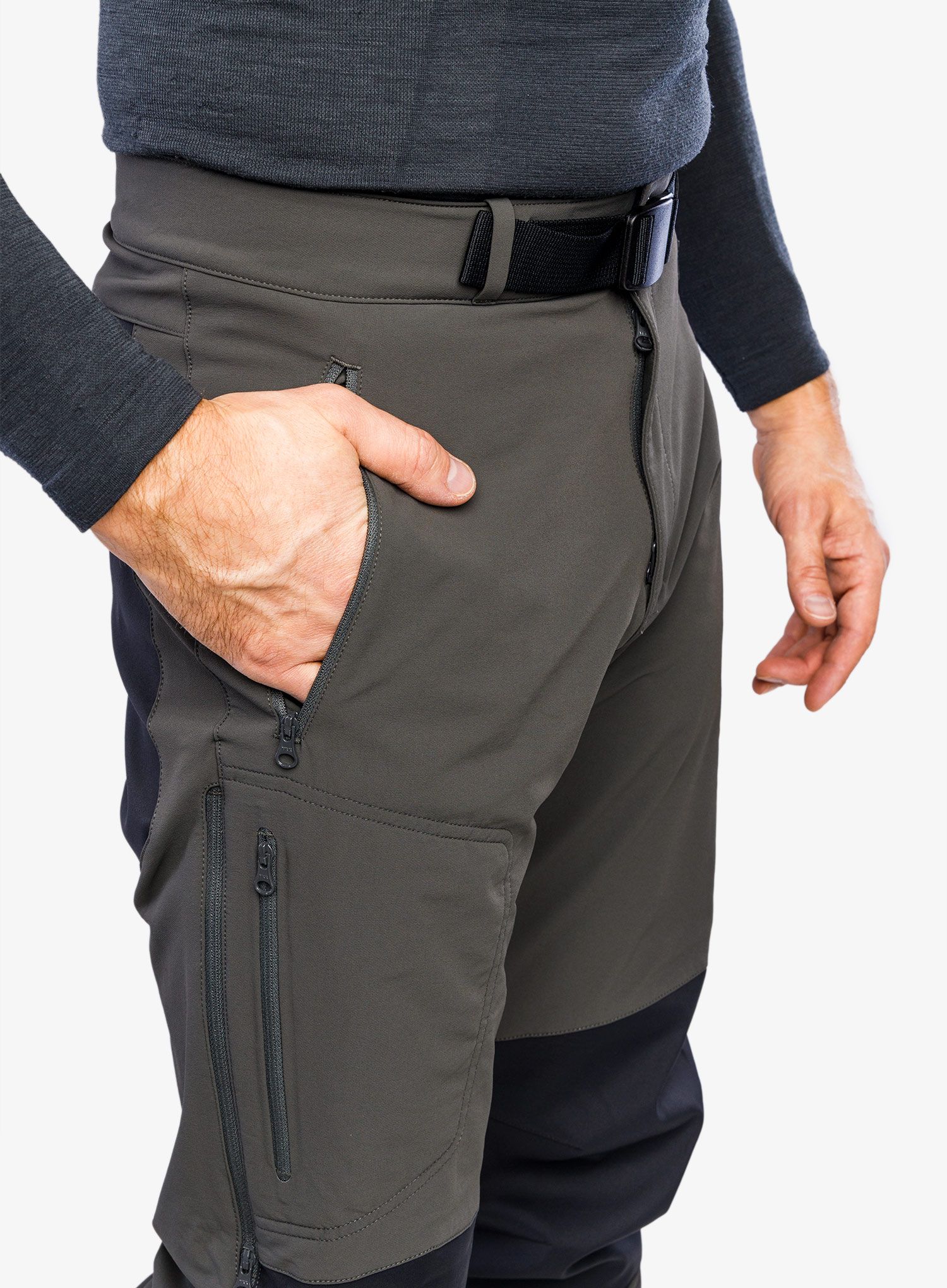 Штани softshell Mountain Equipment Mission Pant - graphite/black