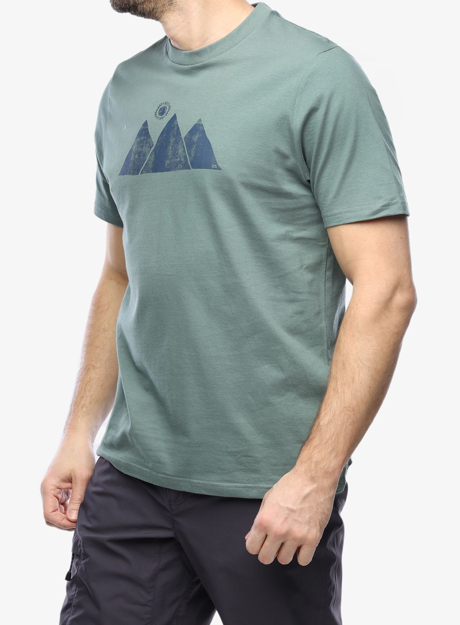 Футболка бавовняна Mountain Equipment Mountain Sun Tee - sage