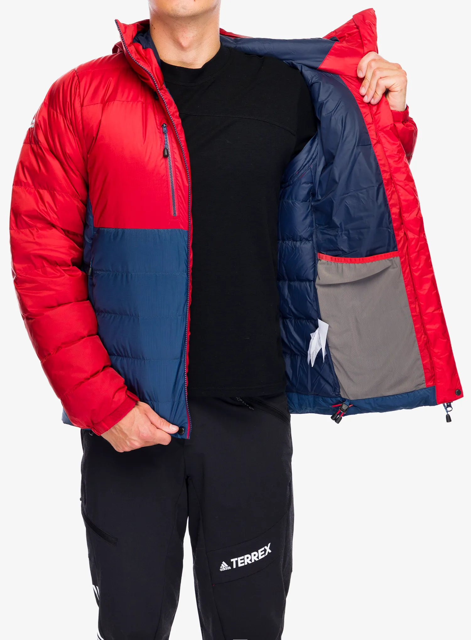 Пуховик Mountain Equipment Paiyu Jacket - dusk/red rock