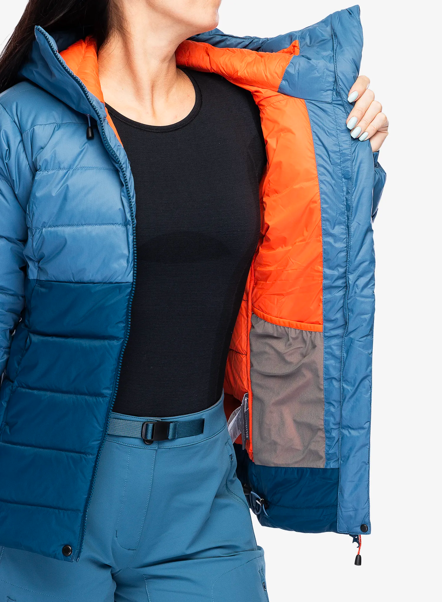 Пуховик жіноча Mountain Equipment Paiyu Jacket - majolica/stellar