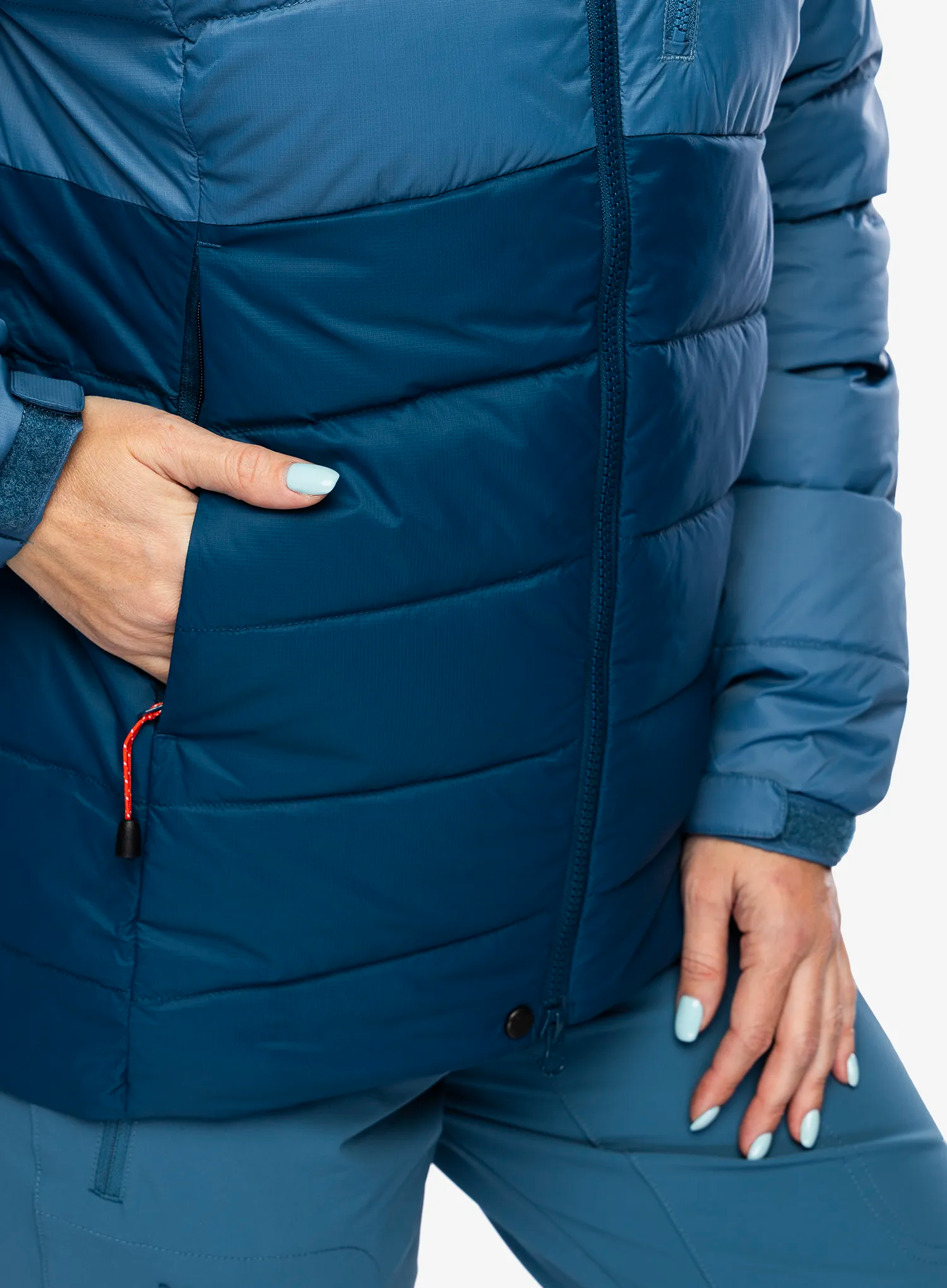 Пуховик жіноча Mountain Equipment Paiyu Jacket - majolica/stellar