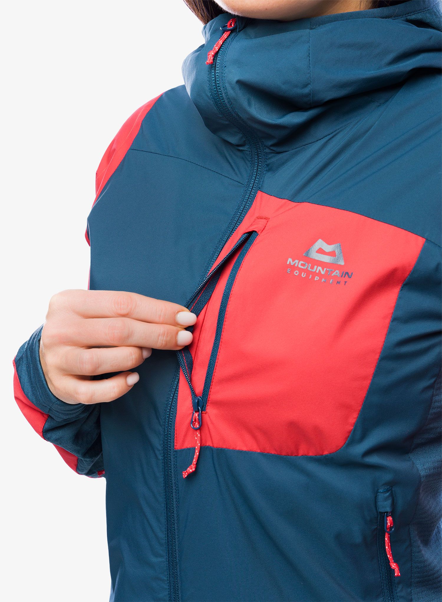 Куртка для гір жіноча Mountain Equipment Switch Pro Hooded Jacket - majolica/capsicum