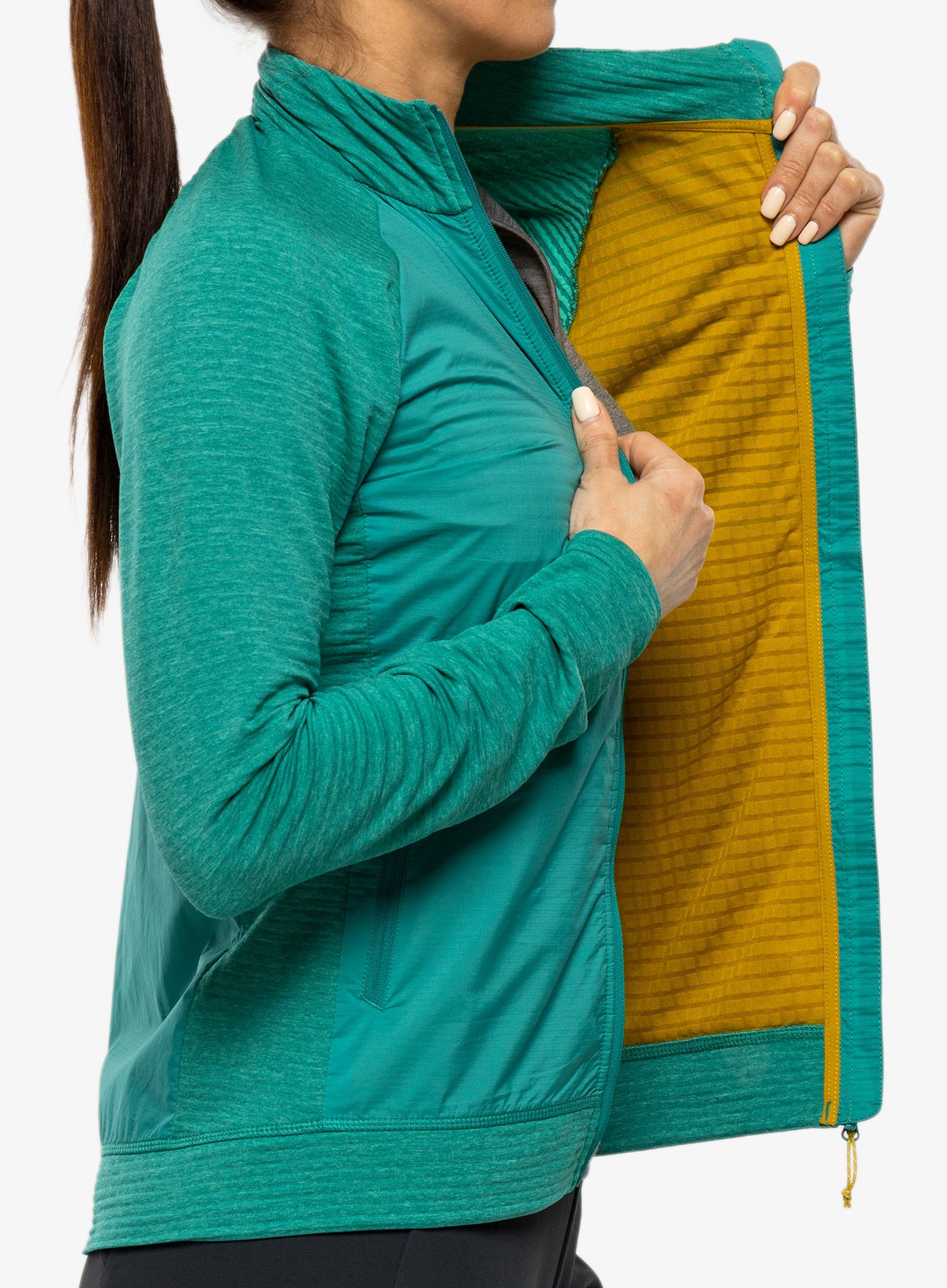 Куртка гібридна жіноча Mountain Equipment Trembler Jacket - jade/spruce