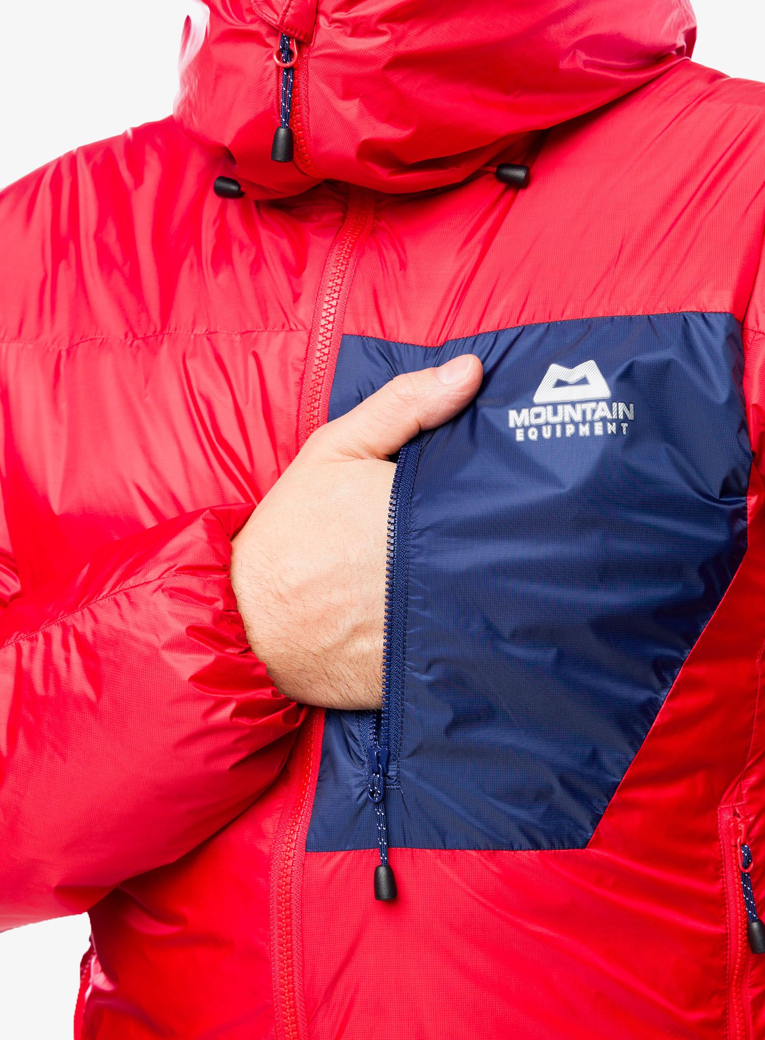 Пуховик Mountain Equipment Xeros Jacket - chili red/medieval
