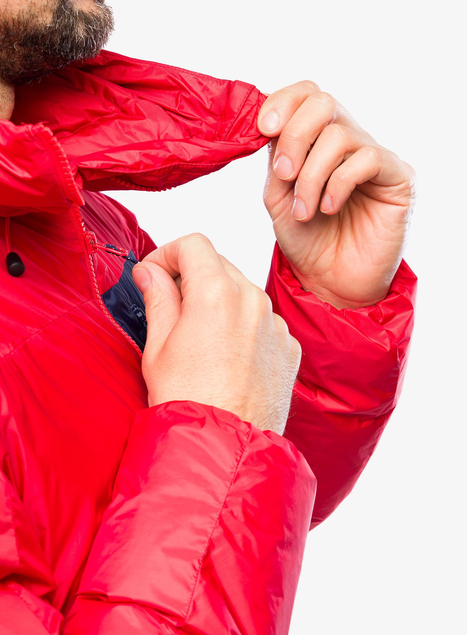 Пуховик Mountain Equipment Xeros Jacket - chili red/medieval
