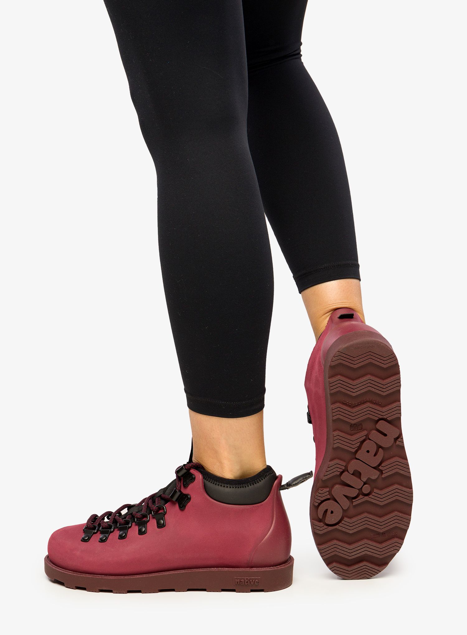 Черевики жіночі Native Fitzsimmons Citylite Bloom - tart red/cavalier red