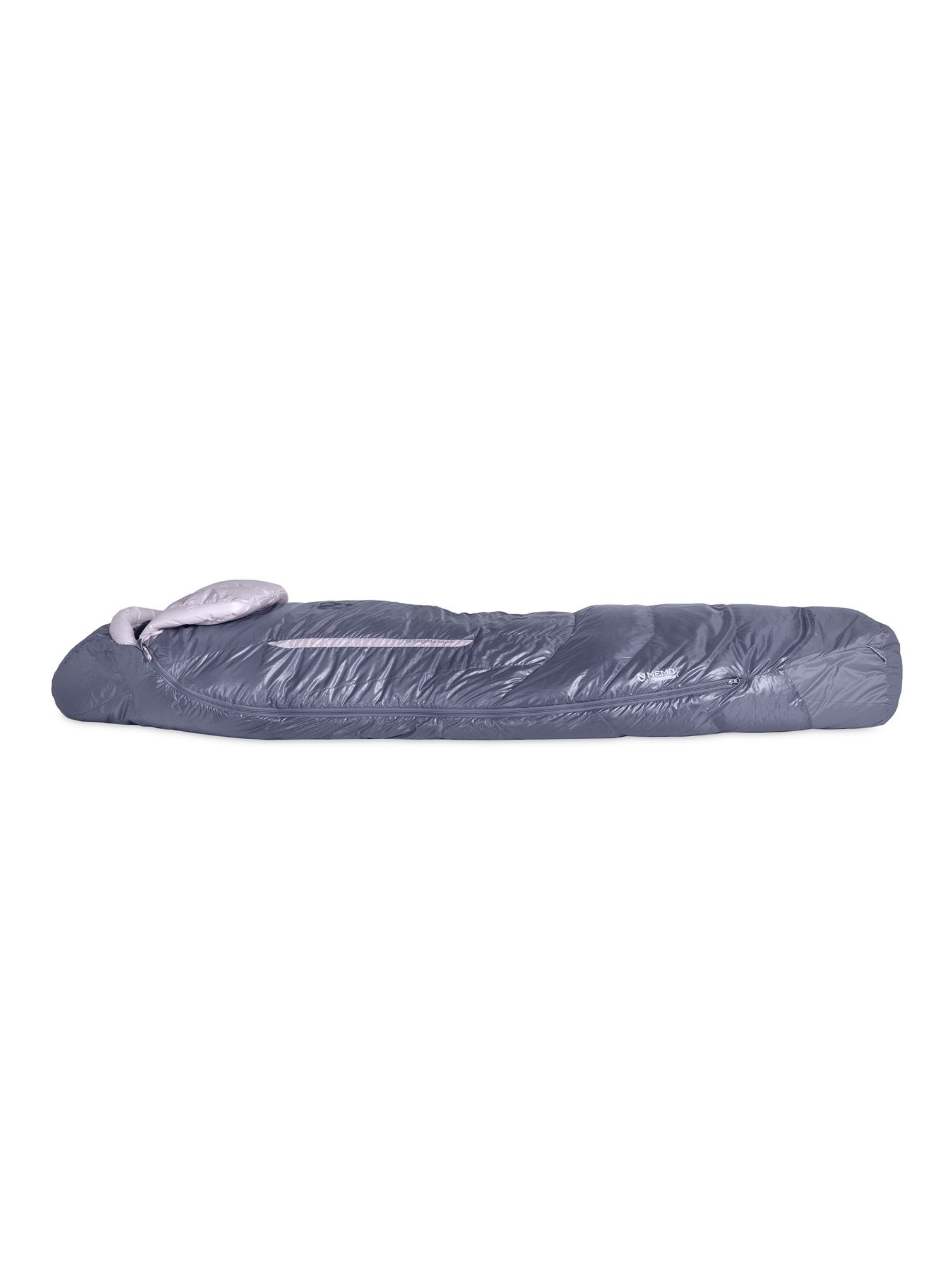 Спальний мішок пуховий жіночий Nemo Disco 30 Reg (168 cm) - blue granite