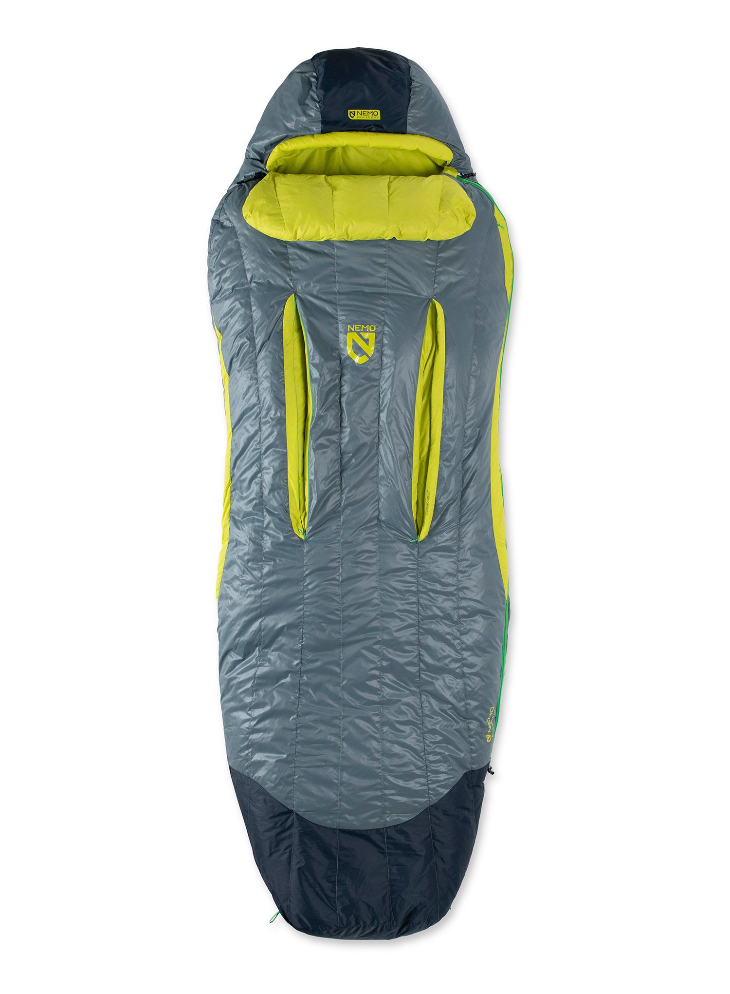Спальний мішок пуховий Nemo Disco 30 Reg (183 cm) - spark/fortress