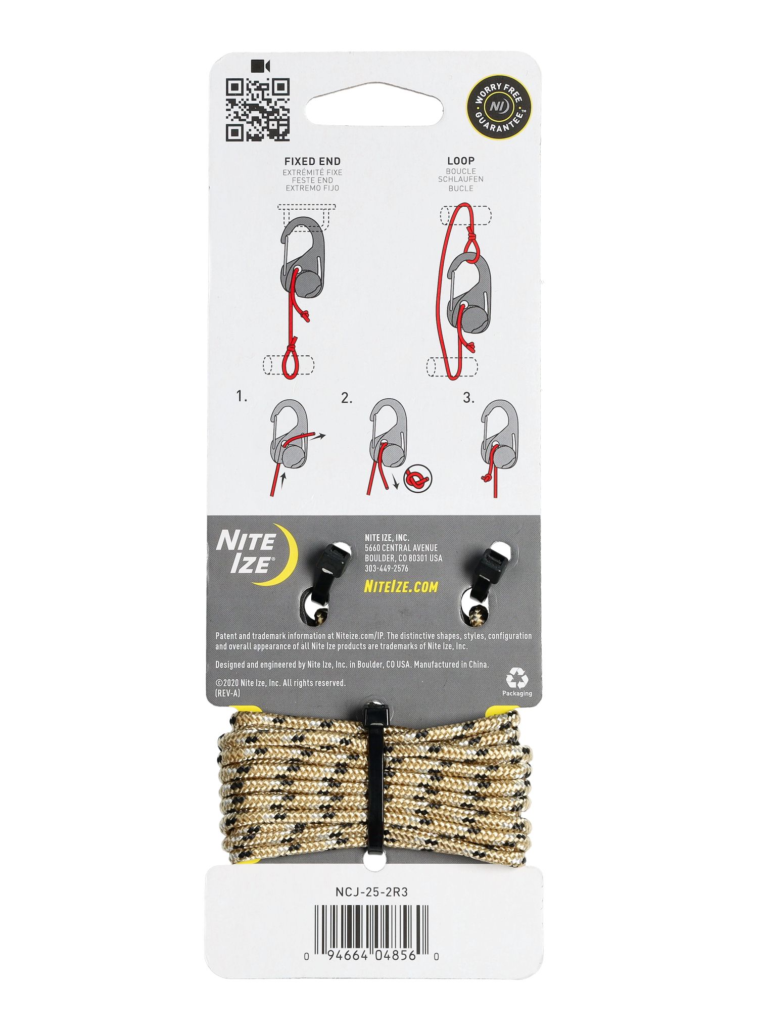 Набір для монтажу Nite Ize CamJam Cord Tightener - 2 Pack 2,4 m