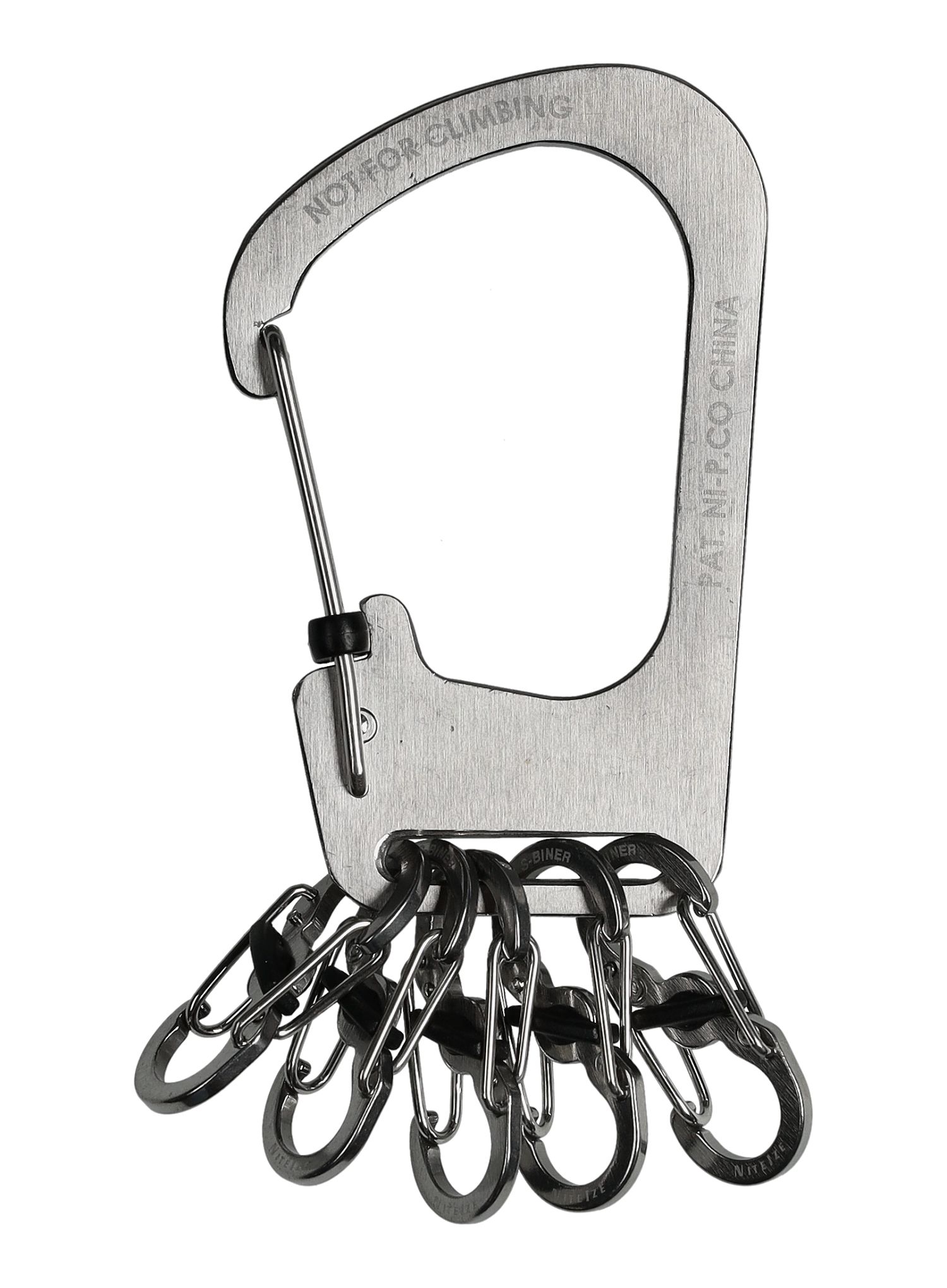 Карабінчик Nite Ize SlideLock KeyRack - steel
