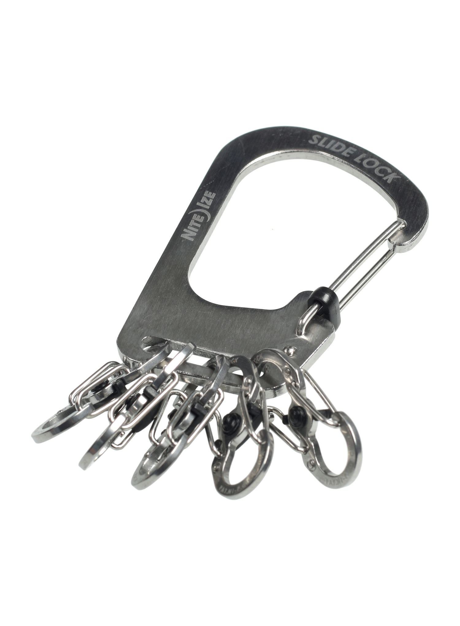 Карабінчик Nite Ize SlideLock KeyRack - steel