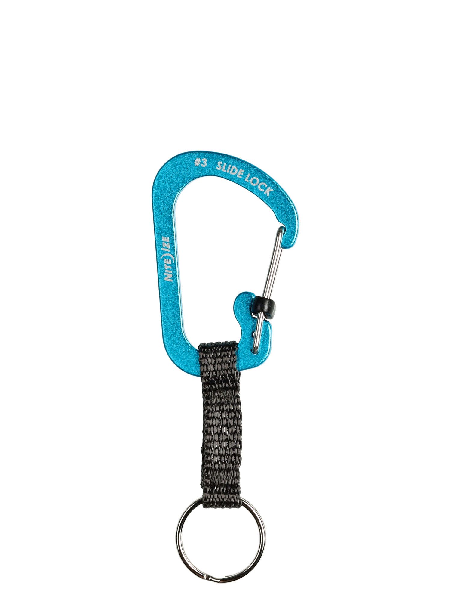 Брелок Nite Ize SlideLock Key Ring Aluminum  - blue