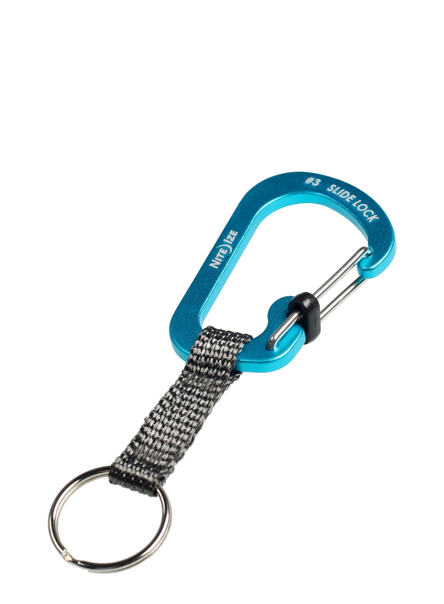 Брелок Nite Ize SlideLock Key Ring Aluminum  - blue