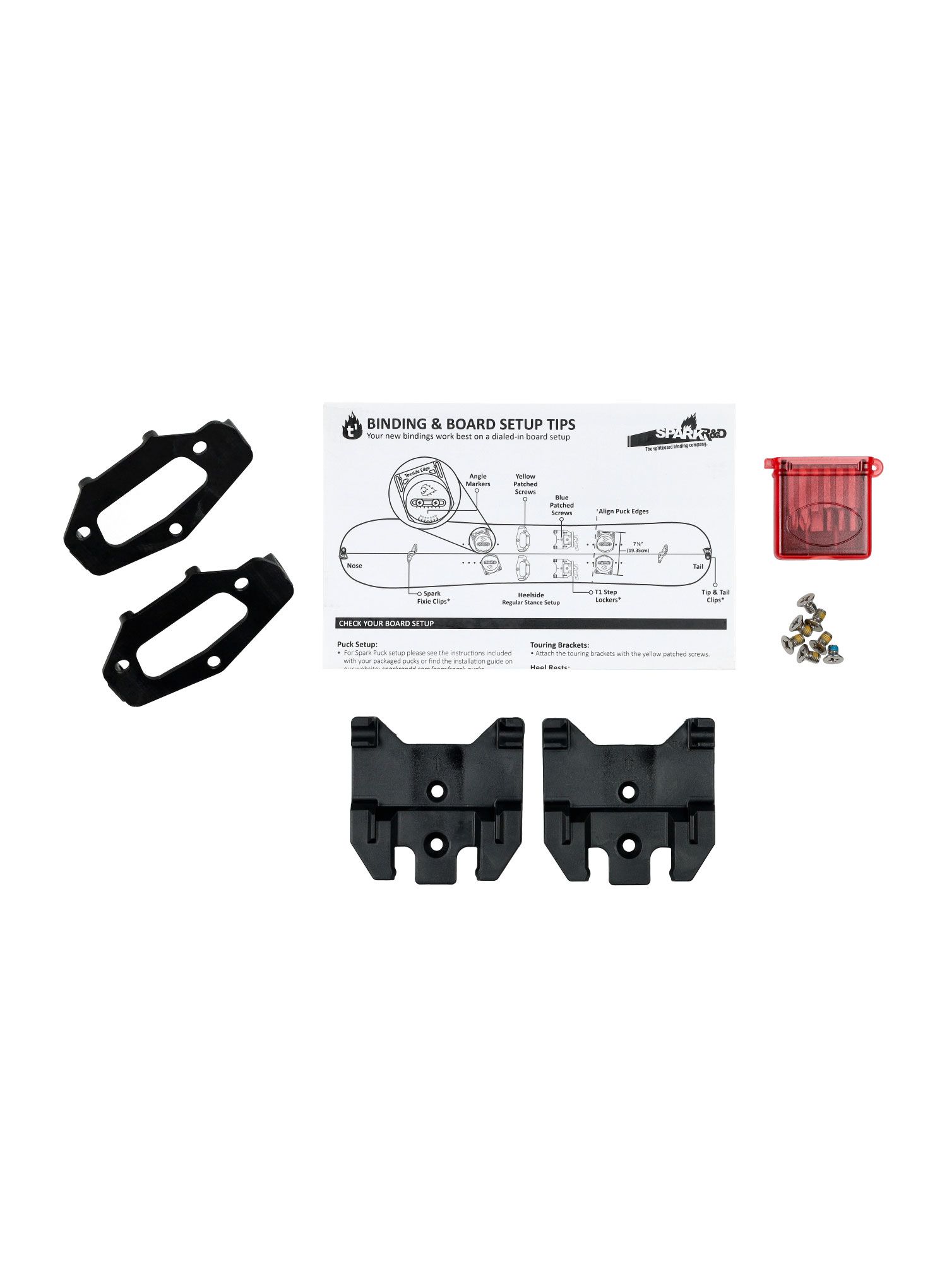 Кріплення для сплітборда Nitro Vertical ST Splitbinding - black