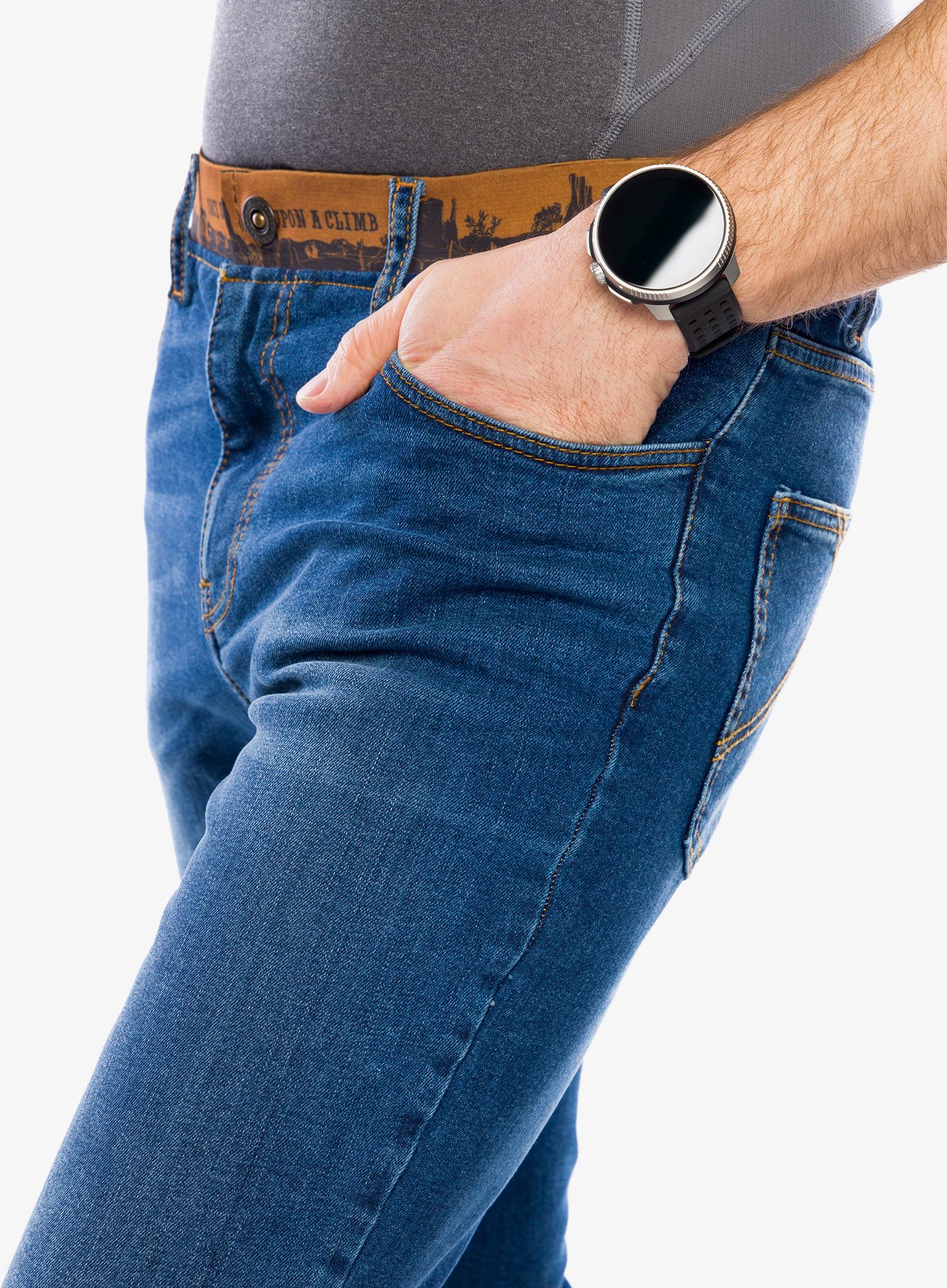 Штани для скелелазіння Nograd Legend - denim blue/denim blue