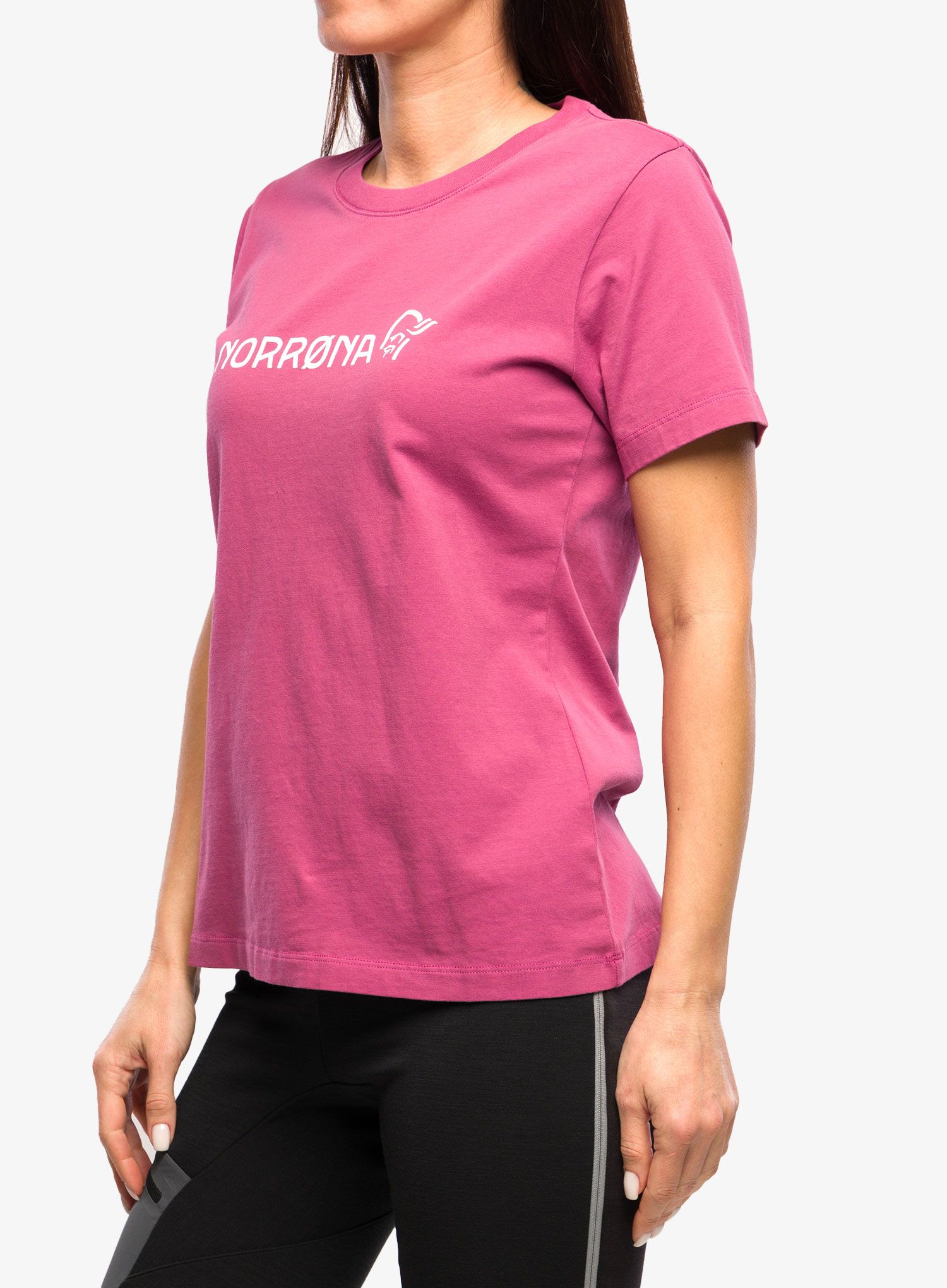 Футболка жіноча Norrona 29 Cotton Norrona Viking T-Shirt - violet quartz
