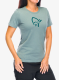 Футболка з принтом жіноча Norrona 29 Cotton Viking T-Shirt - trooper