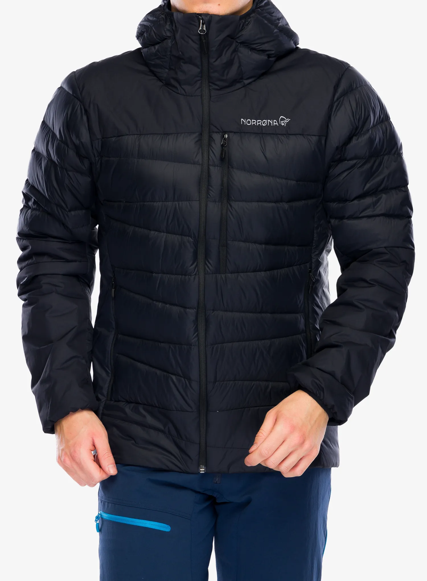 Пуховик Norrona Falketind Down750 Hood - caviar