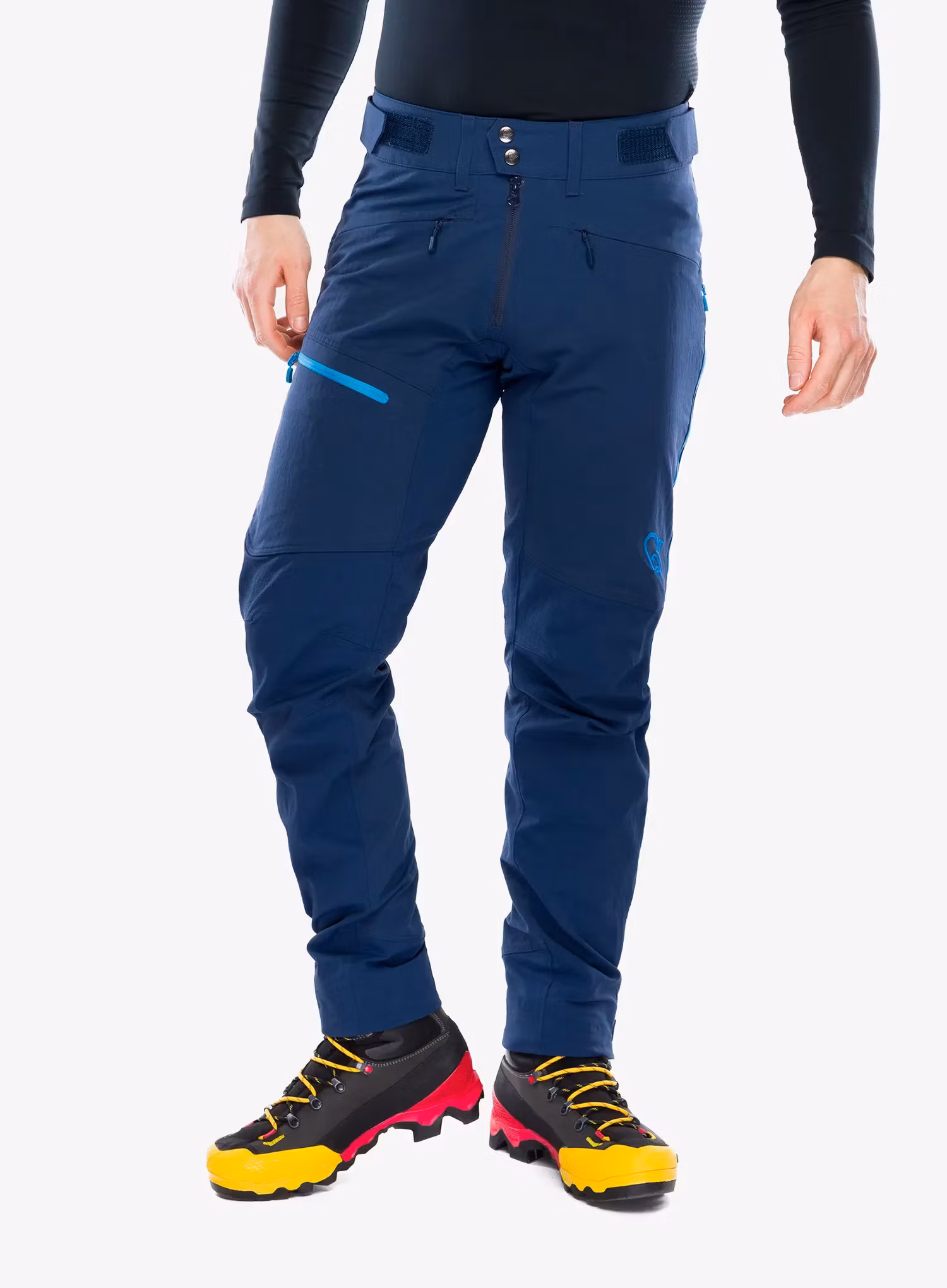 Штани Norrona Falketind Flex1 Heavy Duty Pants - indigo night/hawaiian surf