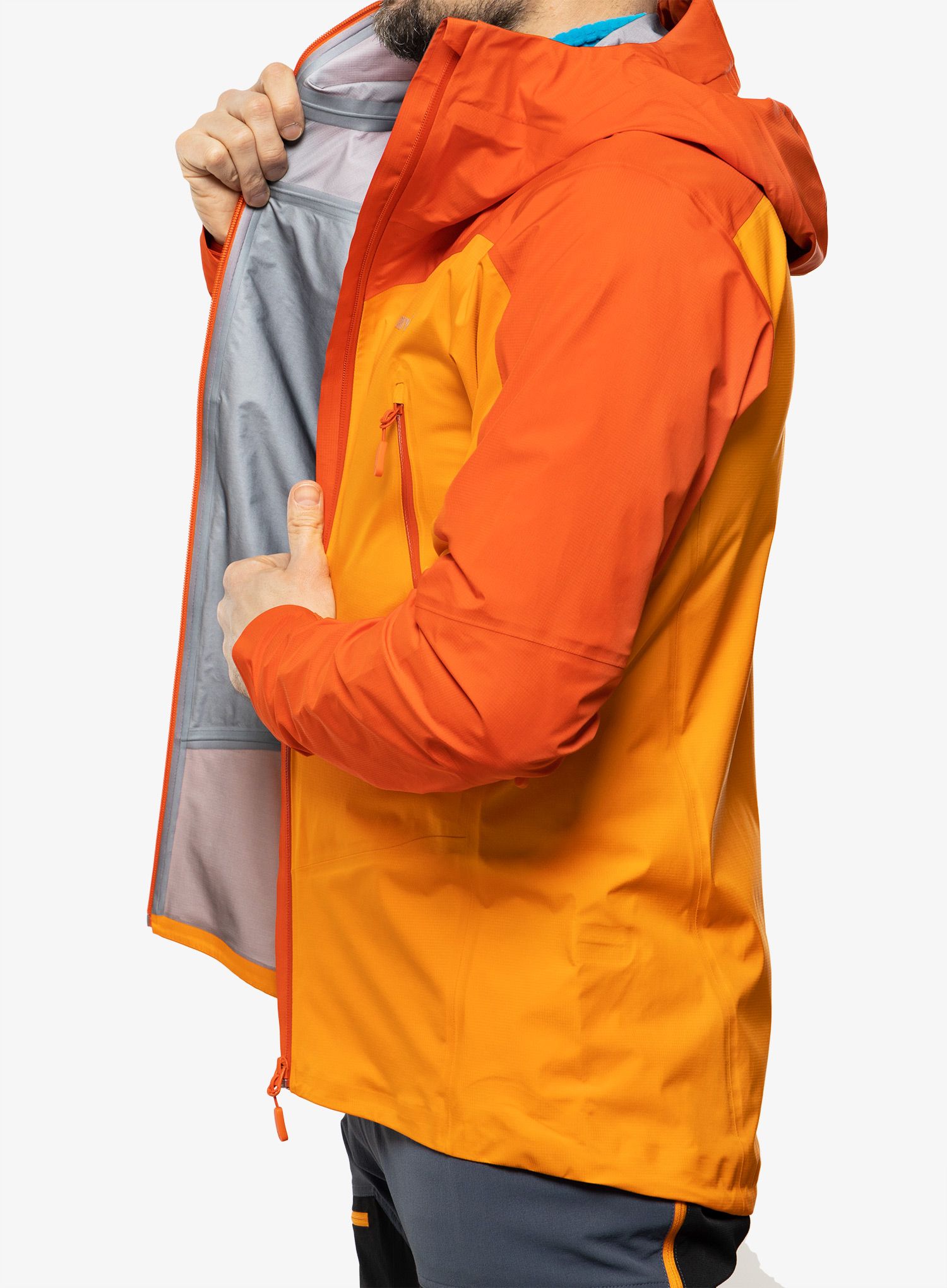 Куртка Norrona Falketind GORE-TEX Jacket - arednalin/orange popsicle