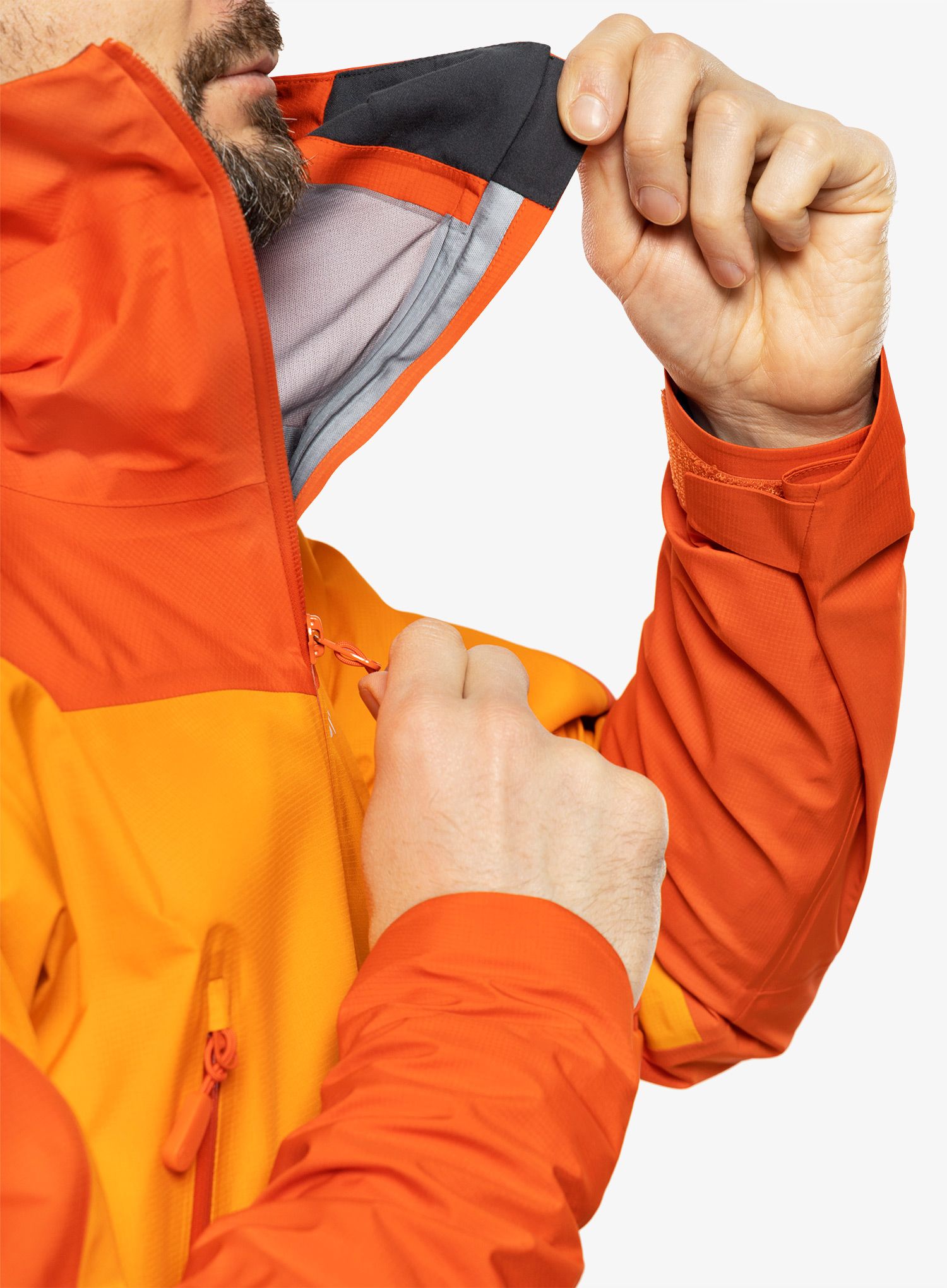 Куртка Norrona Falketind GORE-TEX Jacket - arednalin/orange popsicle