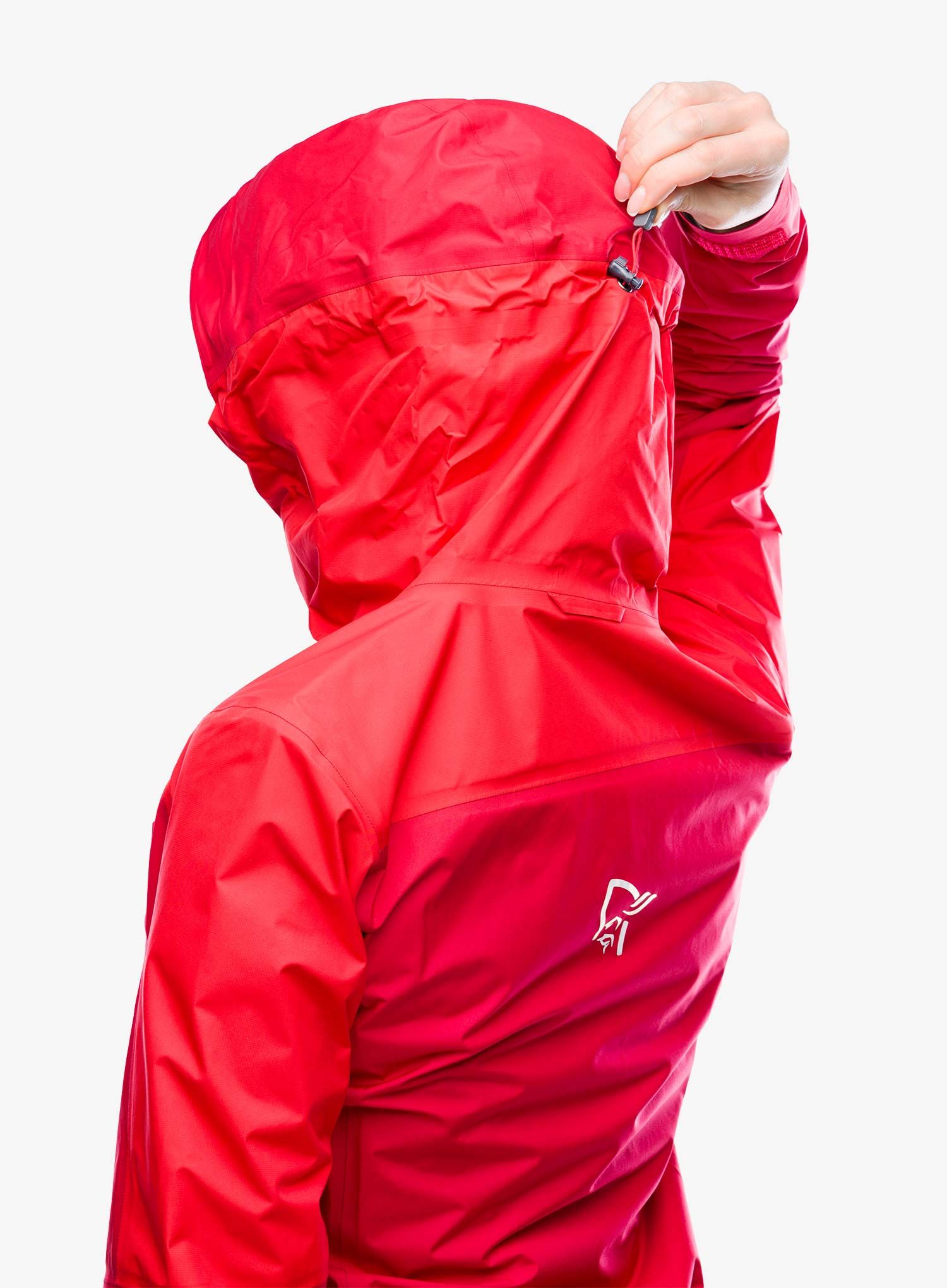 Куртка для гір жіноча Norrona Falketind GORE-TEX Paclite Jacket - jester red/true red