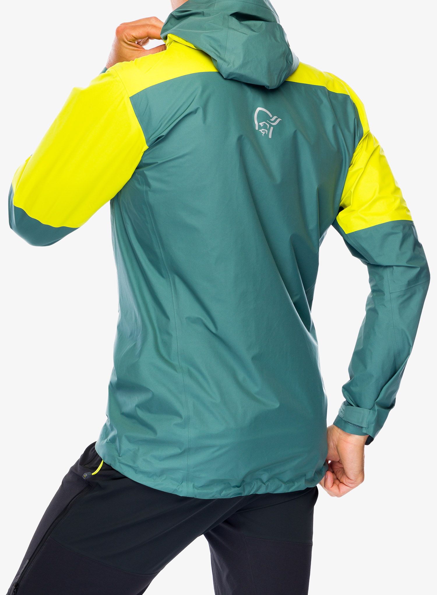 Куртка Norrona Falketind Gore-Tex Paclite Jacket - sulphur spring/north atlantic