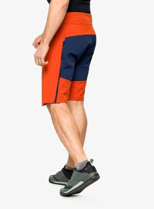 Велошорти Norrona Fjora Flex1 Mid Weight Shorts - rooibos tea/indigo night