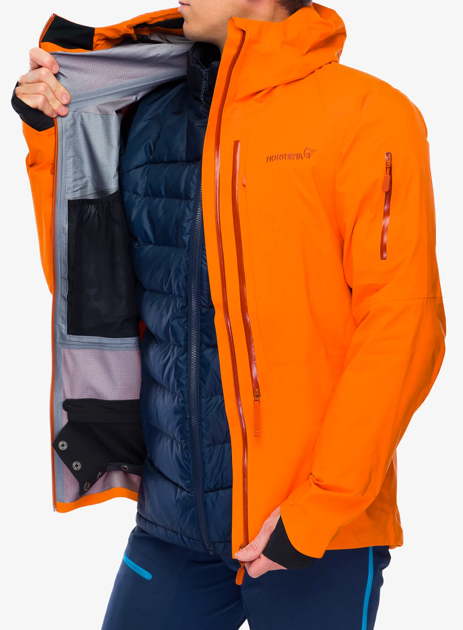 Куртка лижна Norrona Lofoten GORE-TEX Pro Jacket - exuberance