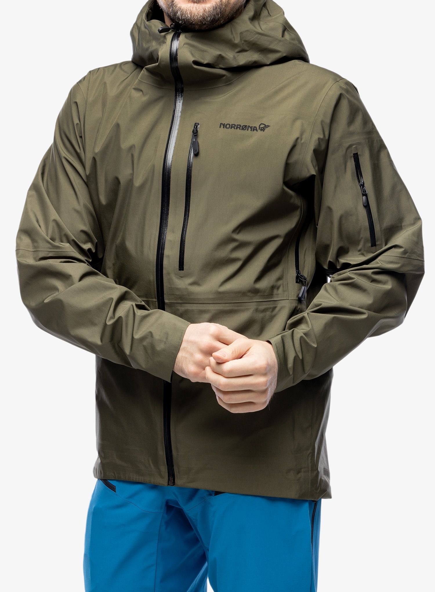 Куртка в гори Norrona Lofoten Gore-Tex Jacket - olive night