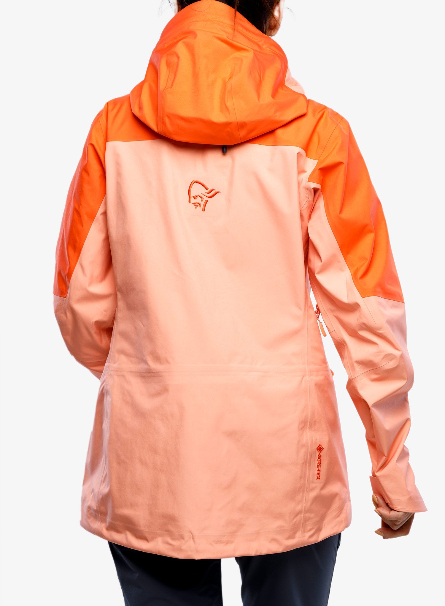 Куртка з мембраною жіноча Norrona Lofoten Gore-Tex Jacket - orange alert/peach amber