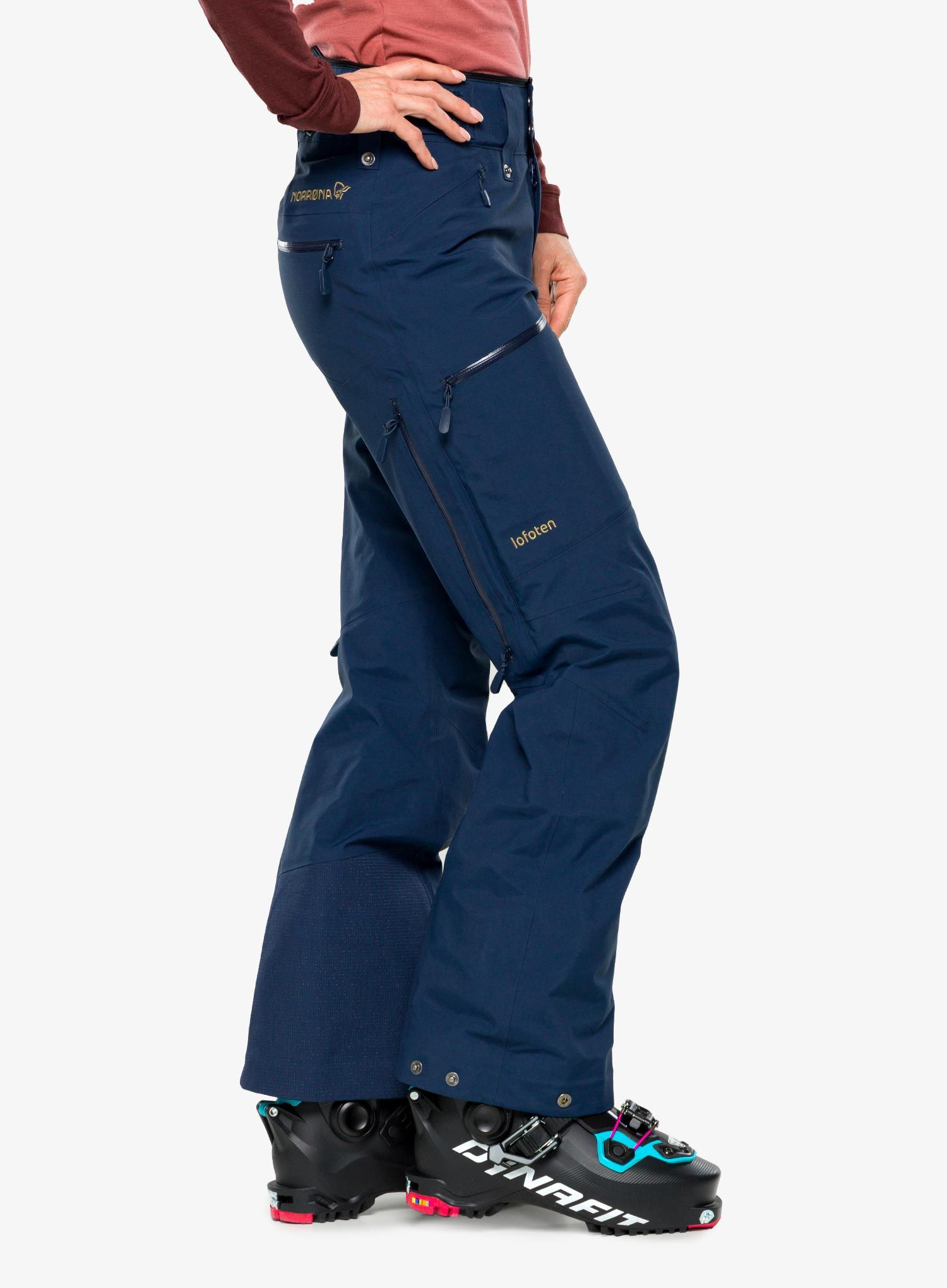 Штани GORE-TEX жіночі Norrona Lofoten Gore-Tex Pants - indigo night