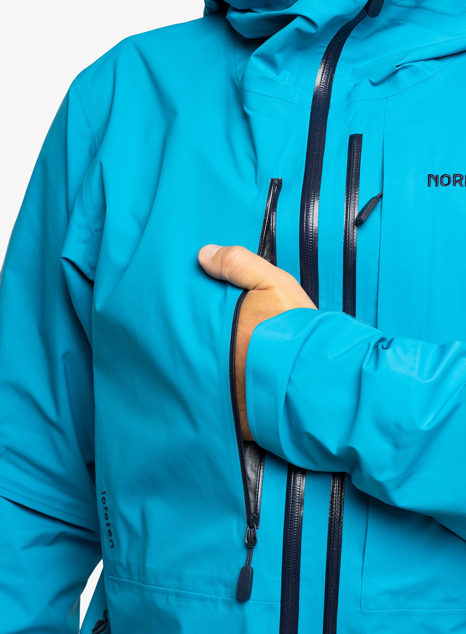 Куртка Norrona Lofoten Gore-Tex Pro Jacket - hawaiian surf | 8a.ua