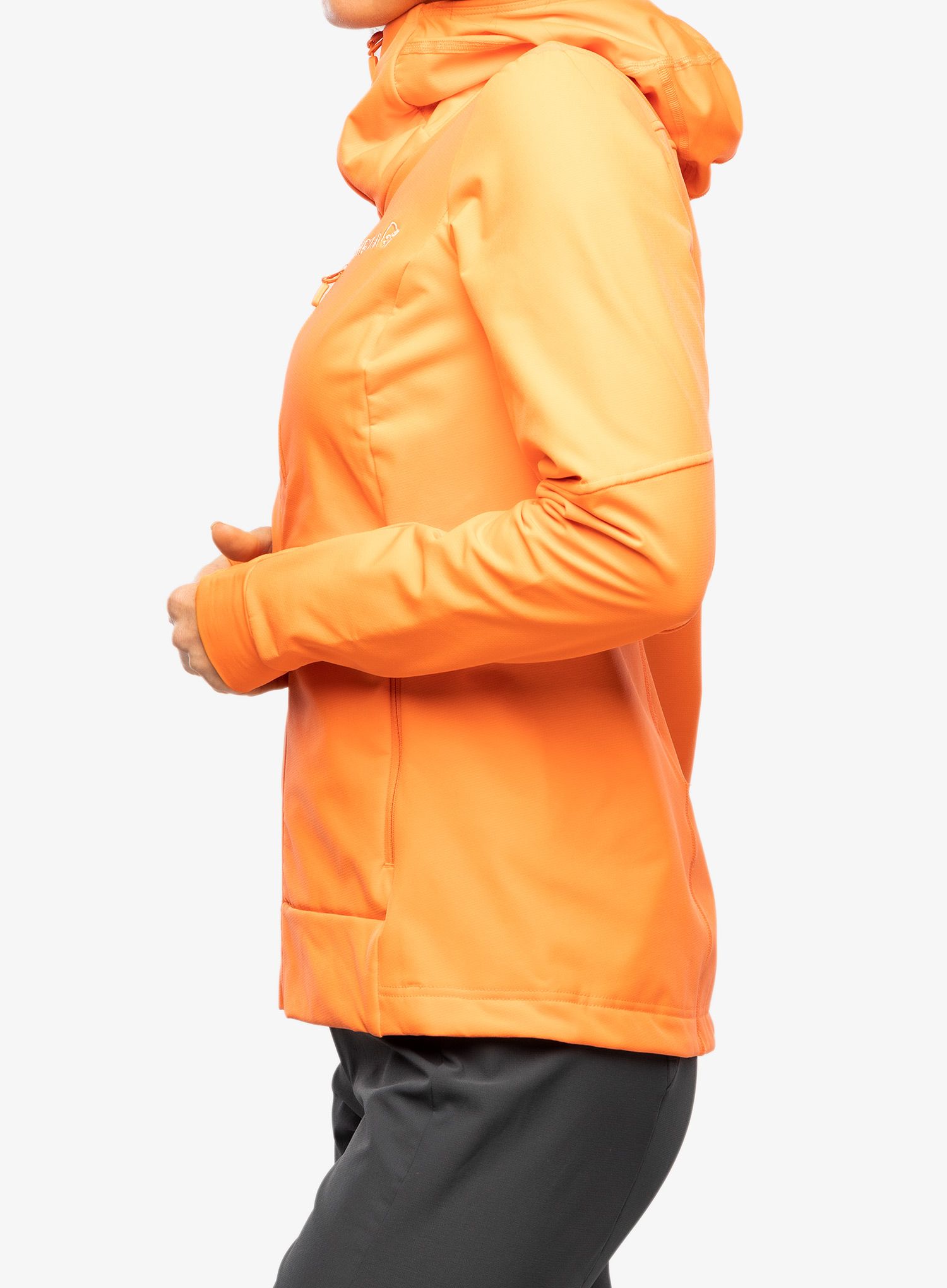 Куртка жіноча Norrona Lofoten Hiloflex200 Hood - orange alert