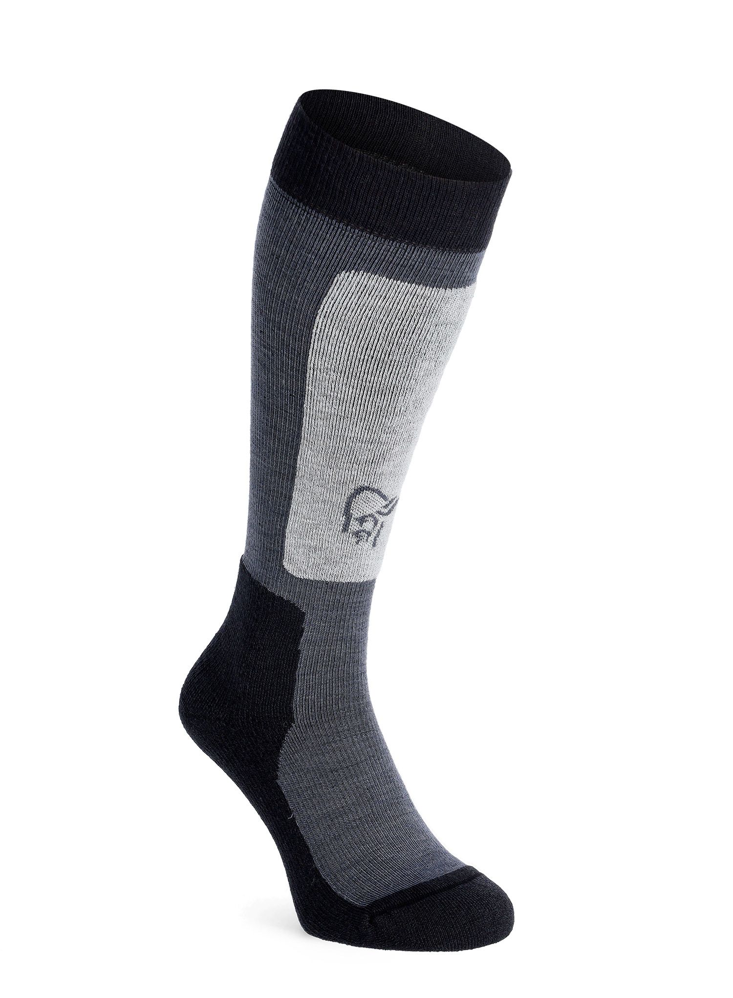 Шкарпетки лижні Norrona Lofoten Mid Weight Merino Socks Long - cool black