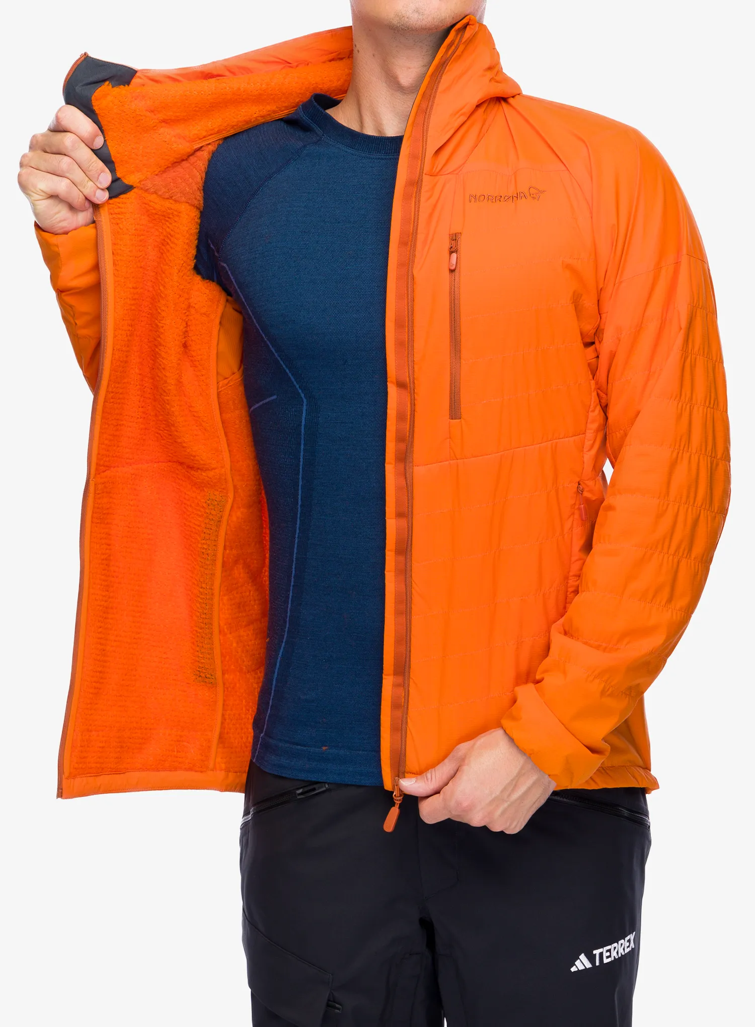 Куртка утеплена Norrona Lyngen Alpha100 Zip Hood - exuberance