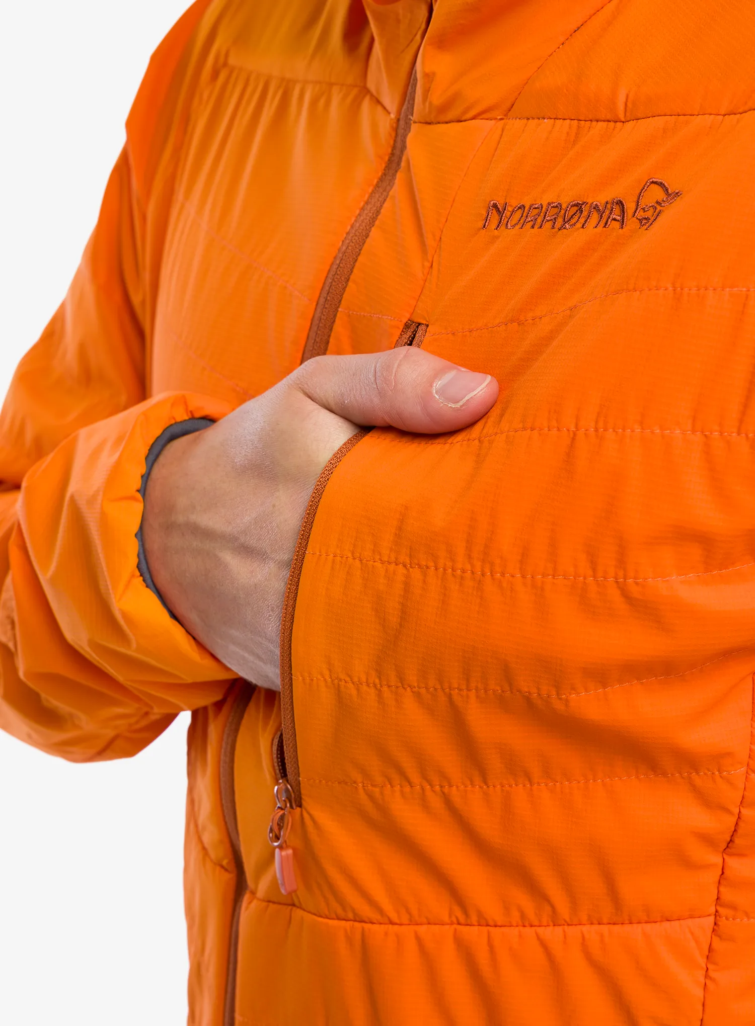 Куртка утеплена Norrona Lyngen Alpha100 Zip Hood - exuberance