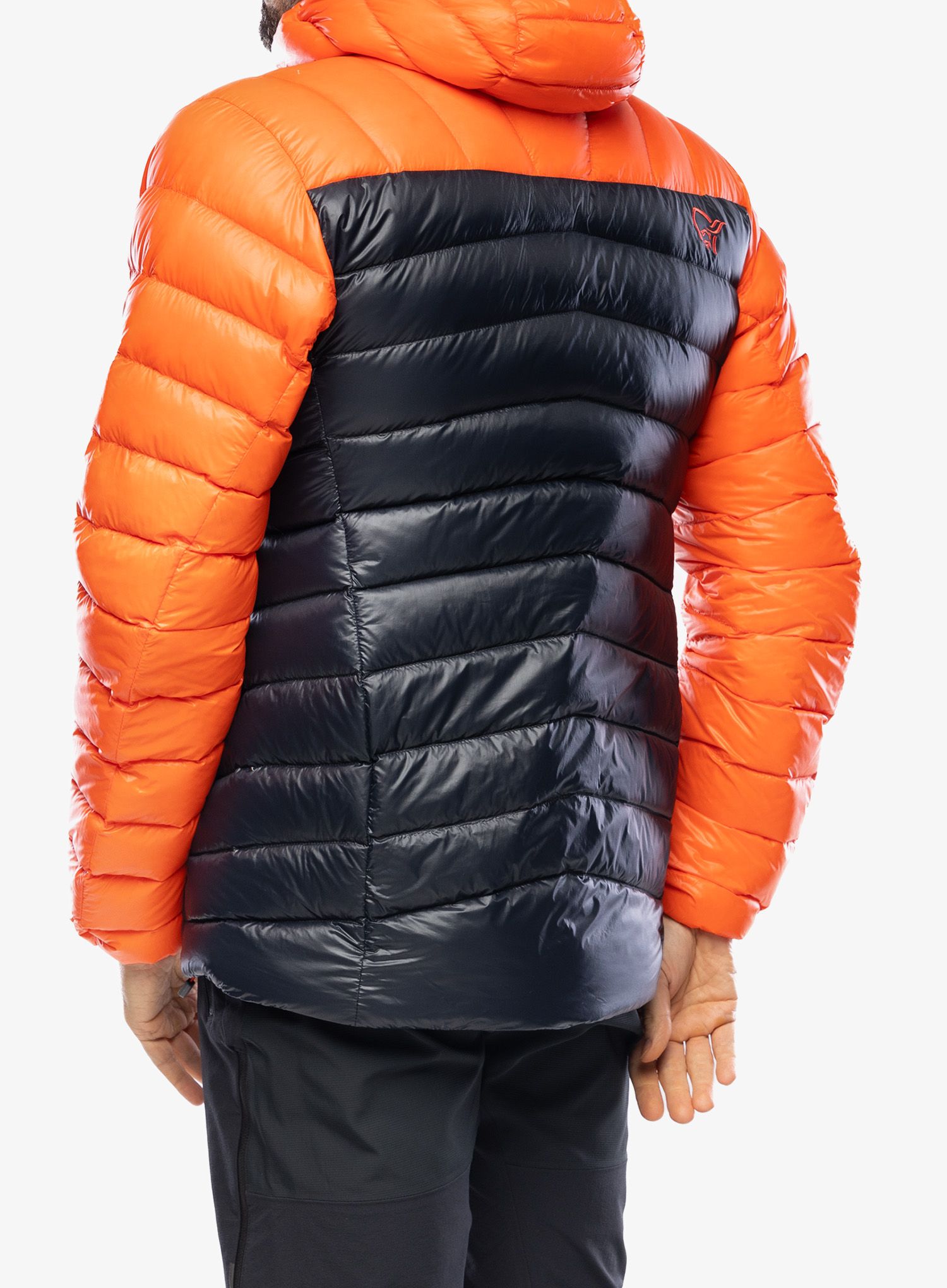 Пуховик Norrona Lyngen Down850 Hood - arednalin/caviar