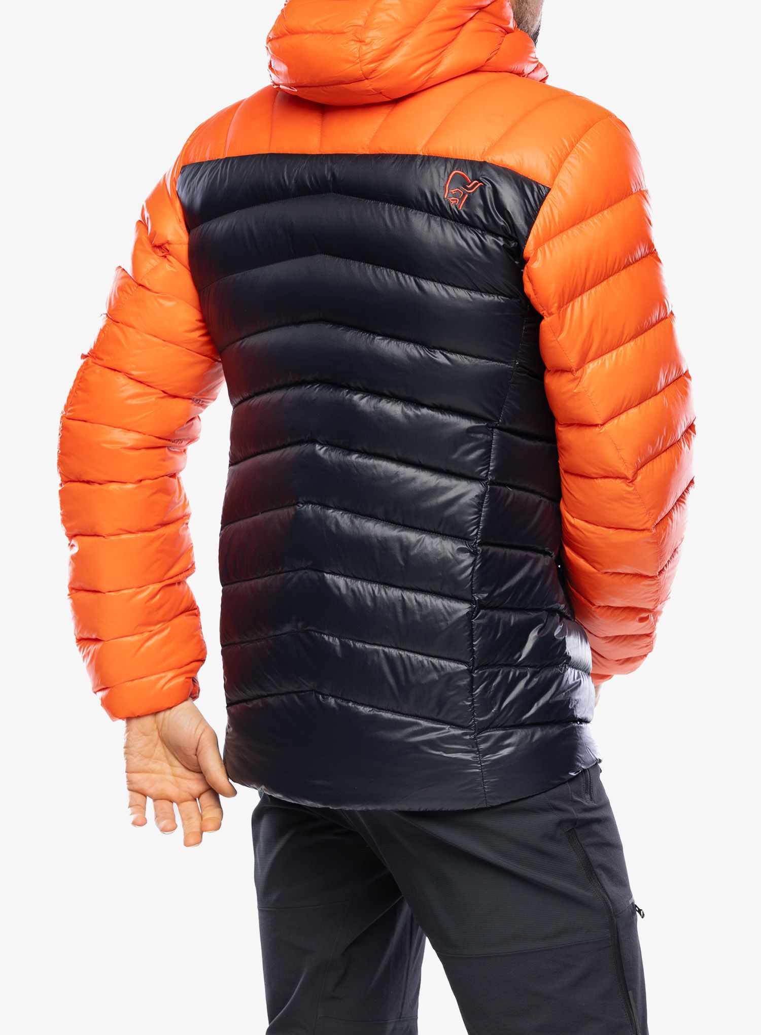 Пуховик Norrona Lyngen Down850 Hood - arednalin/caviar