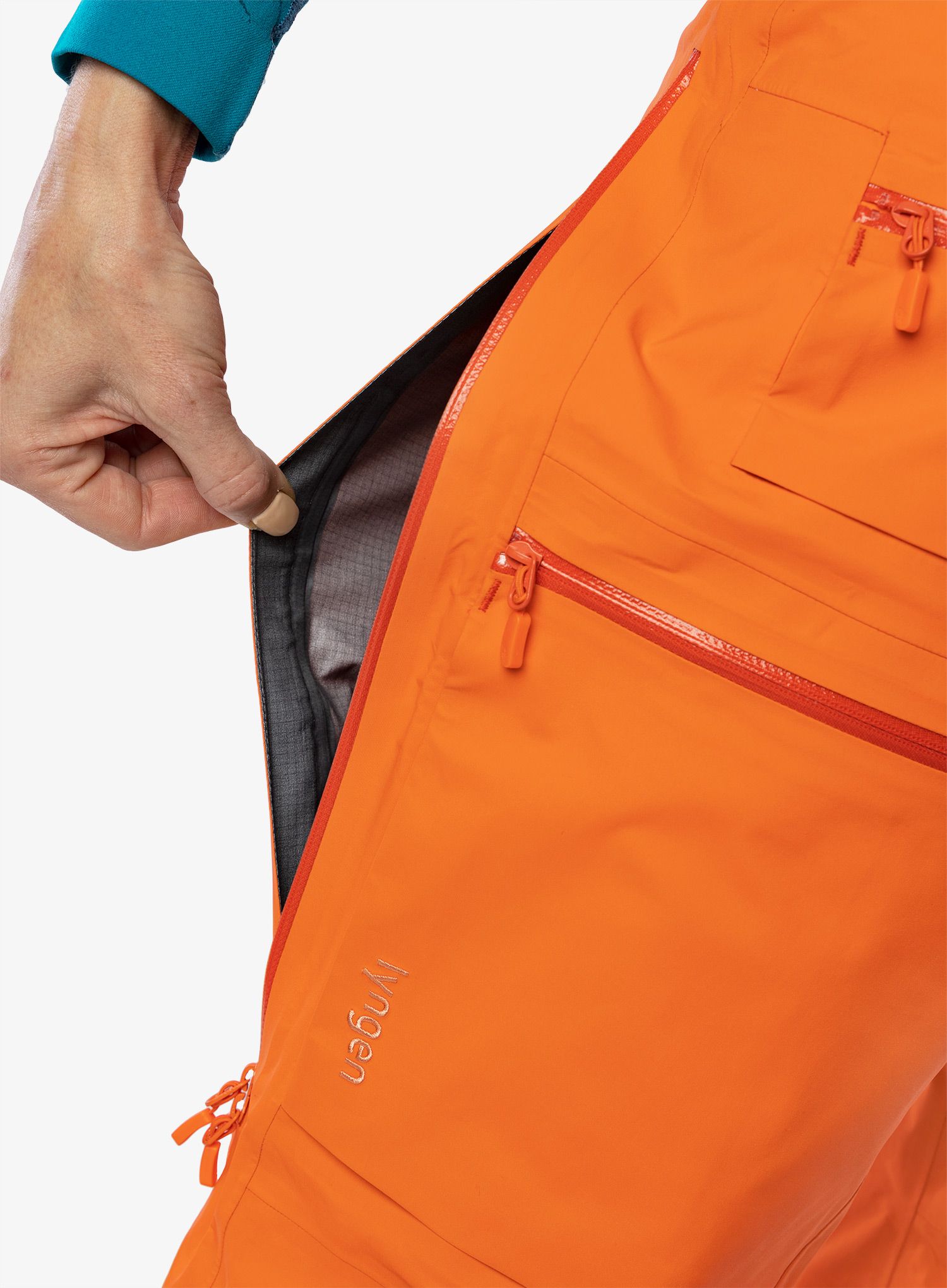 Штани жіночі Norrona Lyngen Gore-Tex Pro Pants - orange alert/peach amber