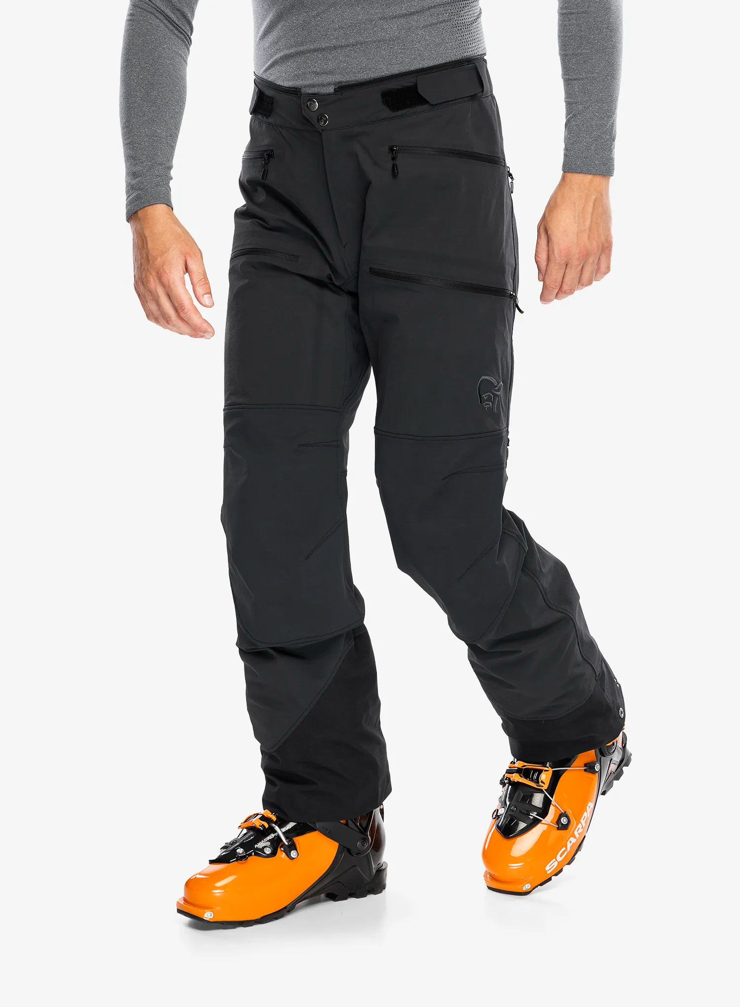 Штани softshell Norrona More Flex1 Pants - caviar