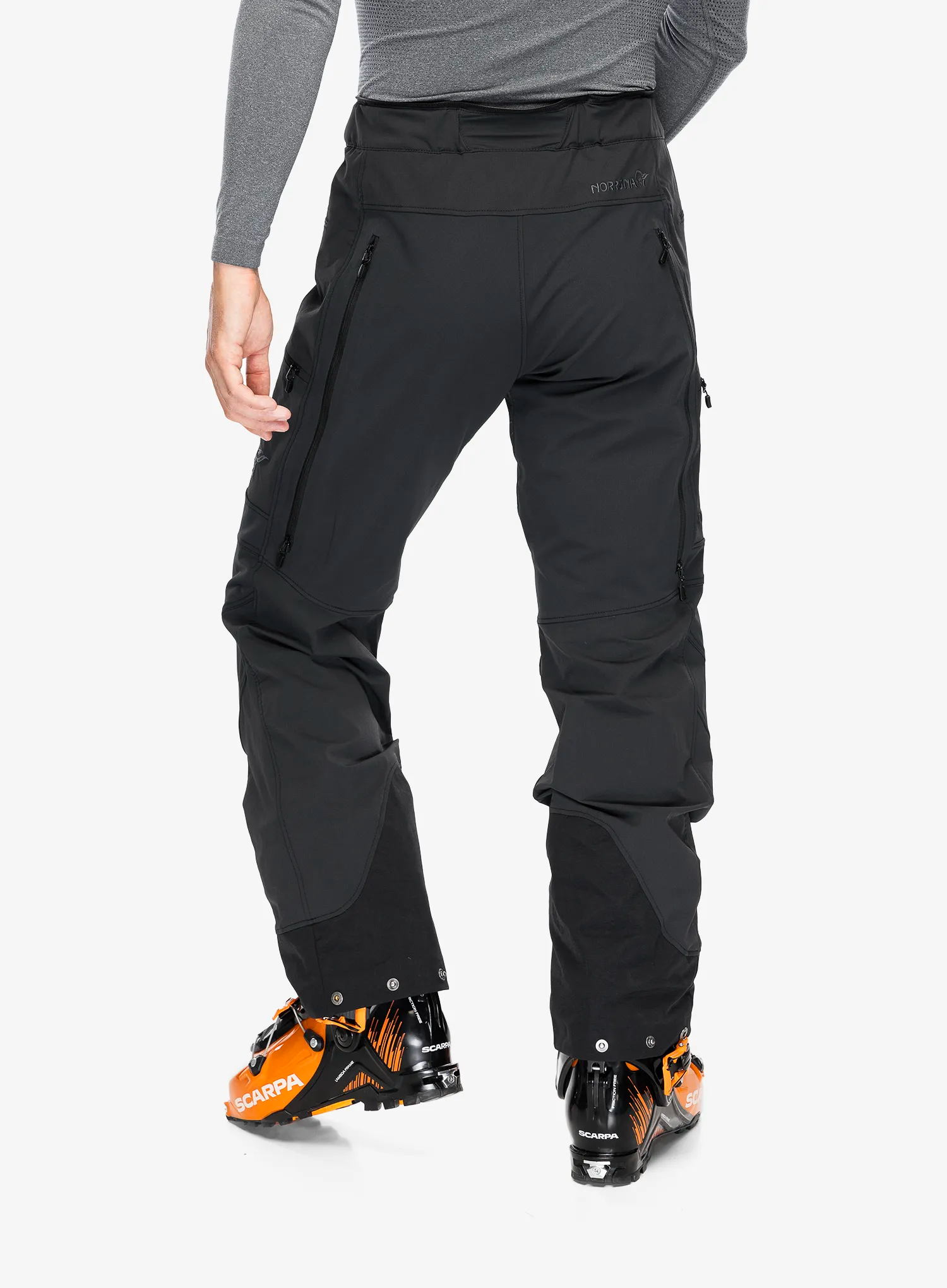 Штани softshell Norrona More Flex1 Pants - caviar