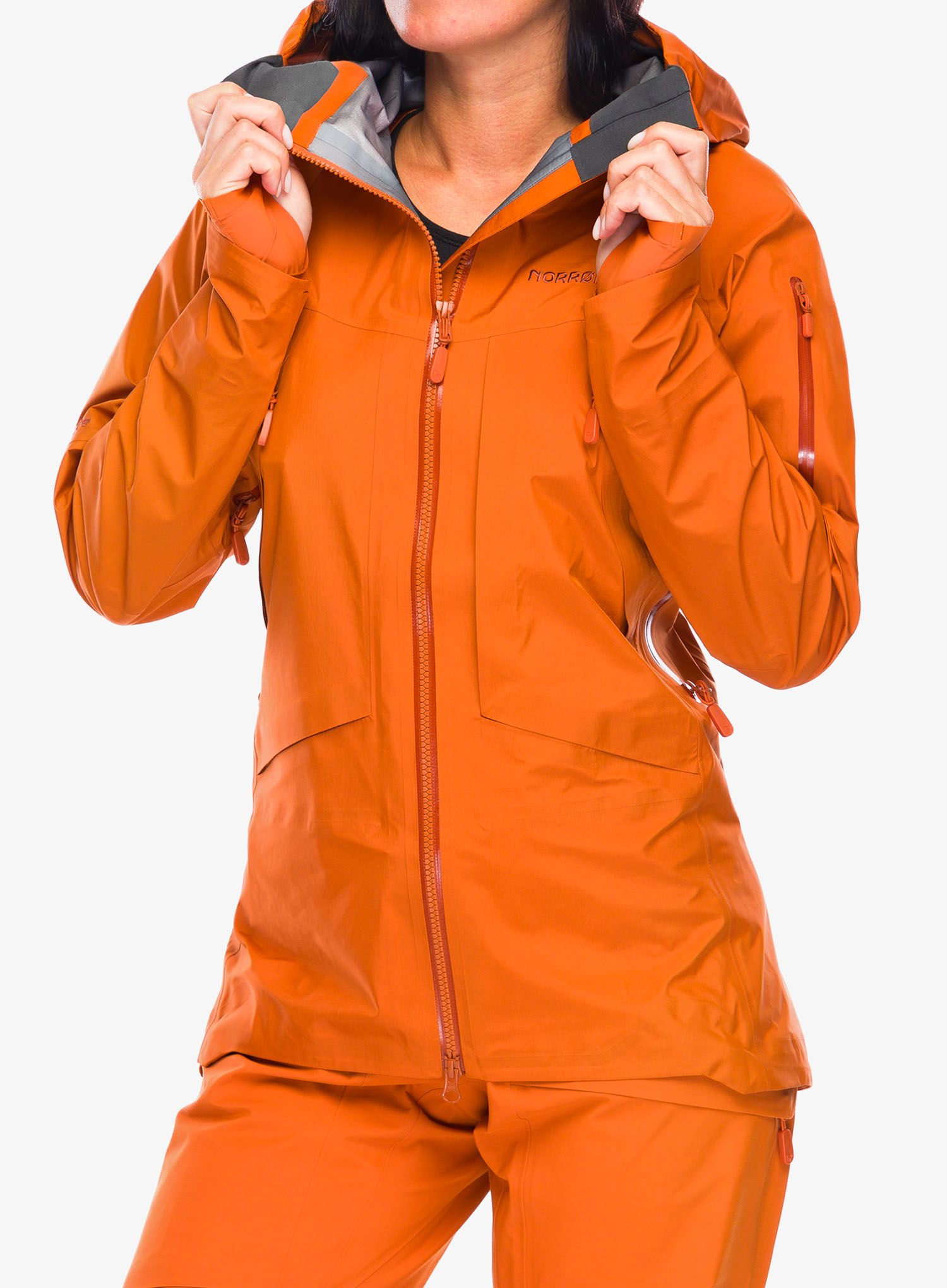 Куртка з мембраною жіноча Norrona More GORE-TEX Jacket - gold flame