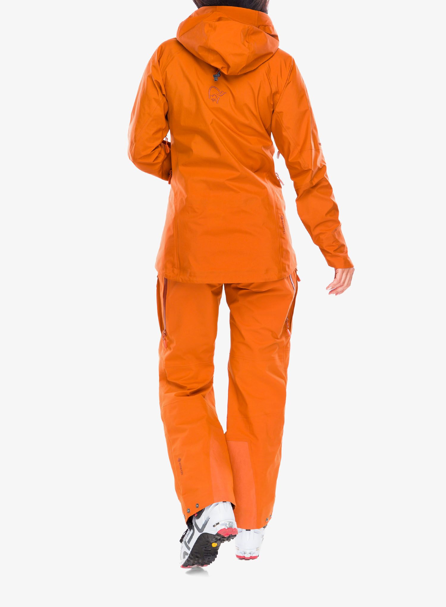 Куртка з мембраною жіноча Norrona More GORE-TEX Jacket - gold flame