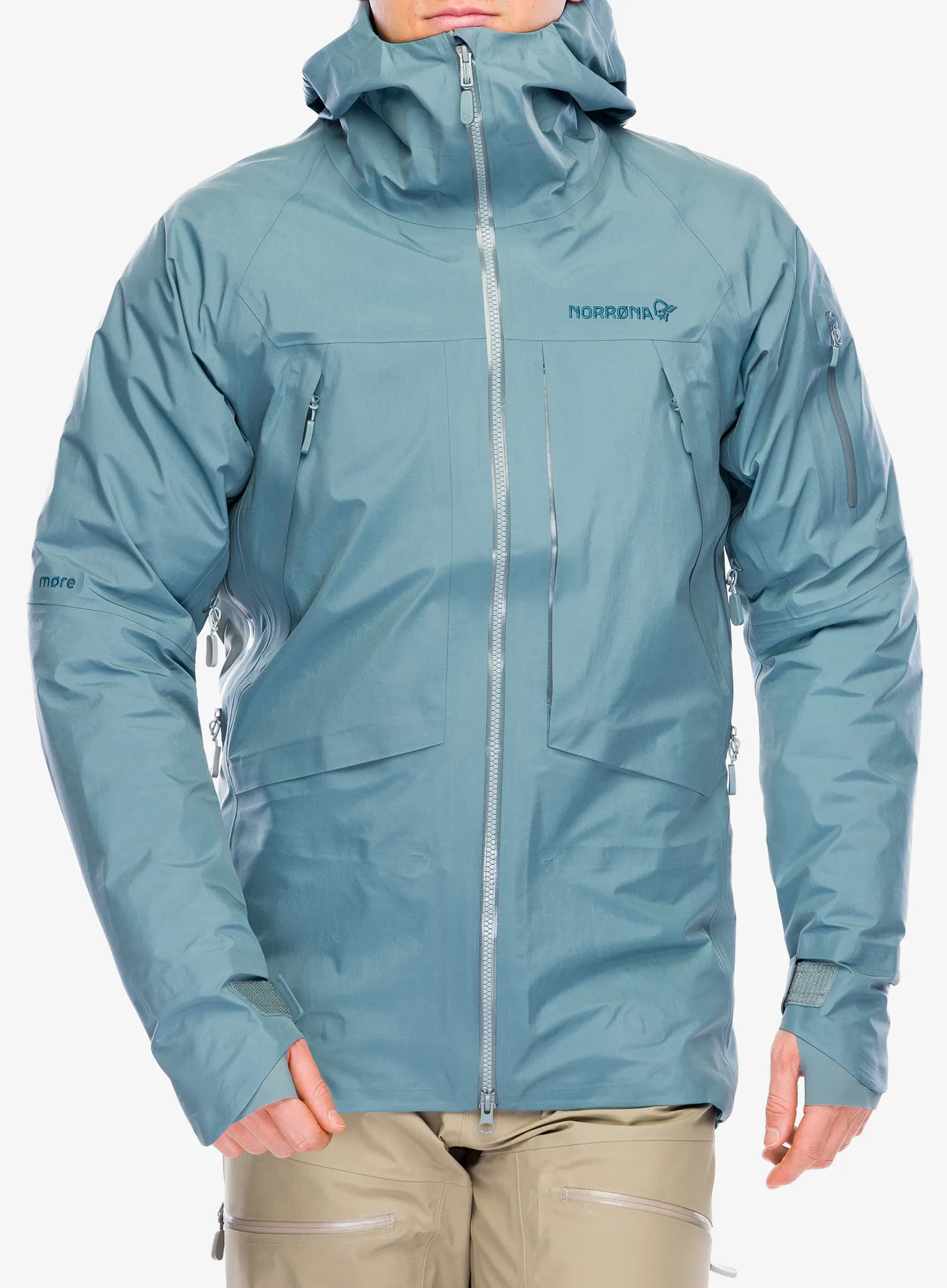 Куртка дощовик Norrona More GORE-TEX Jacket - trooper